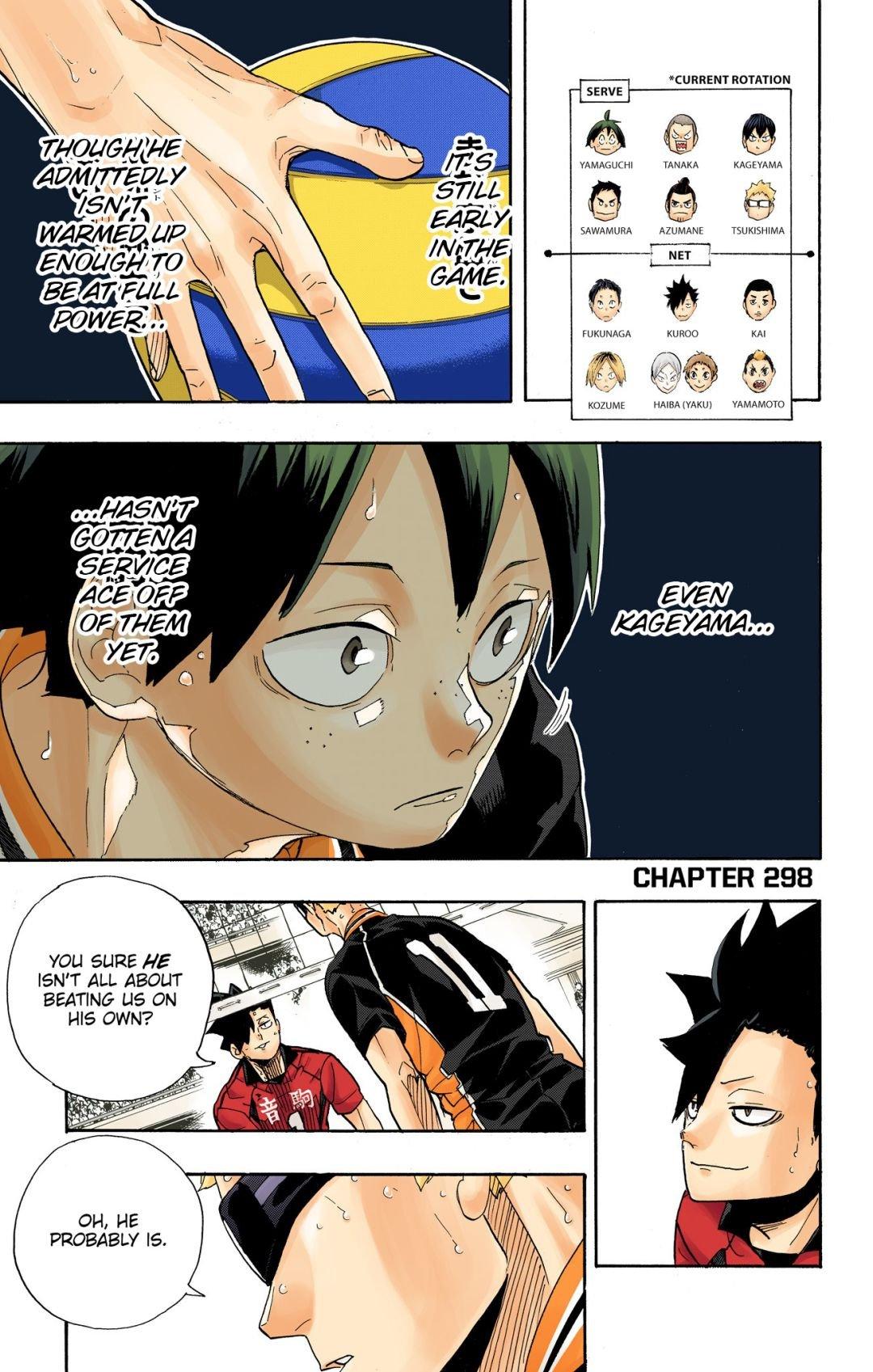 Haikyu!! (Color) Chapter 298