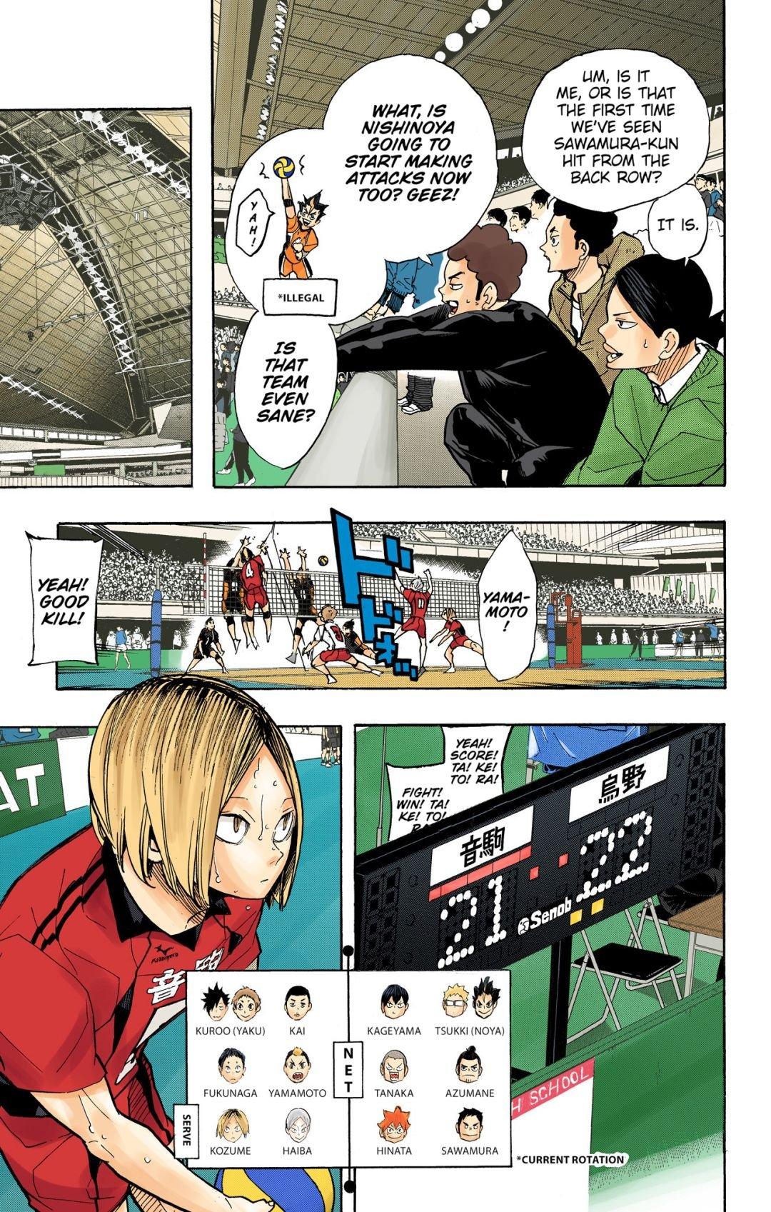 Haikyu!! (Color) Chapter 302