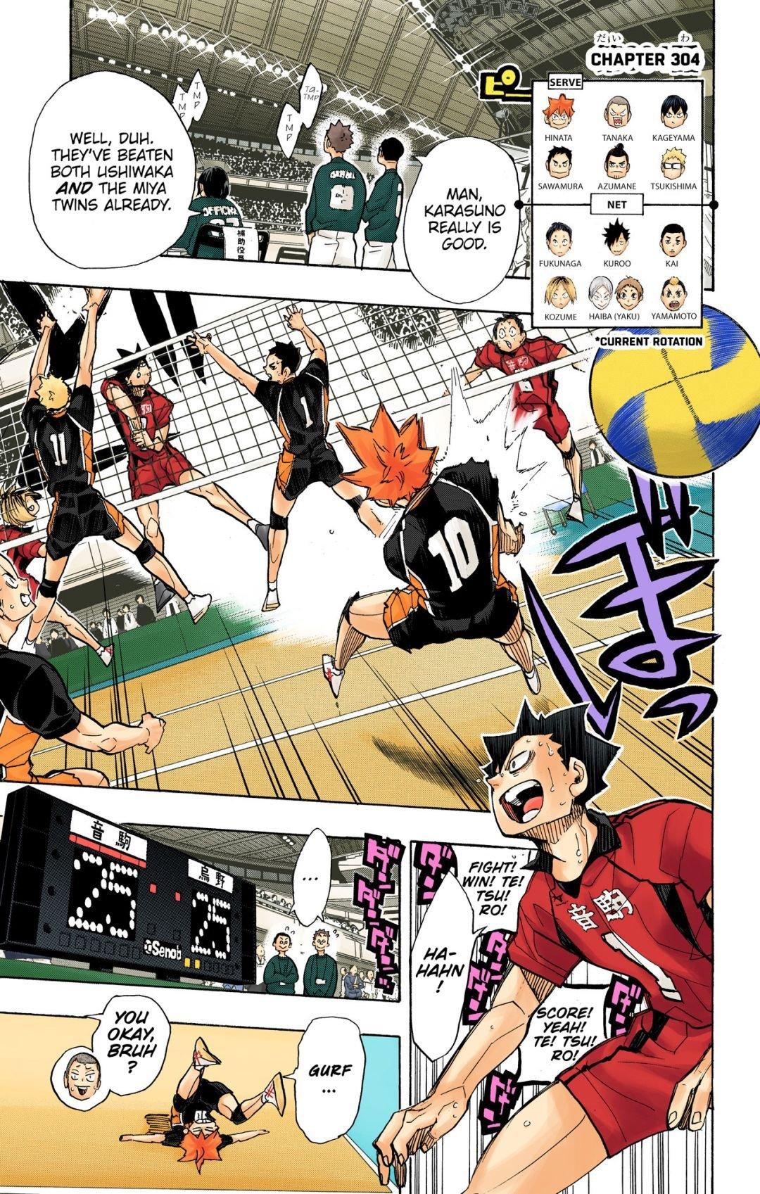 Haikyu!! (Color) Chapter 304