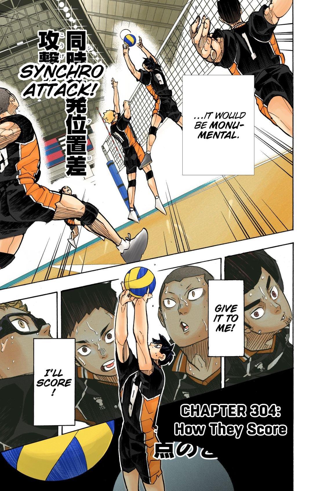 Haikyu!! (Color) Chapter 304