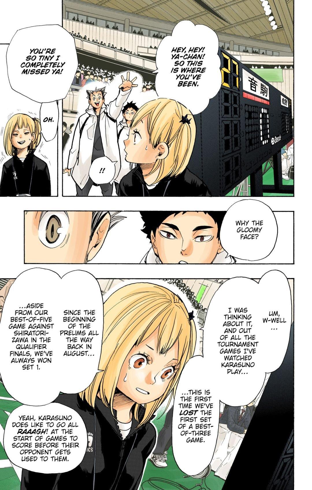 Haikyu!! (Color) Chapter 306