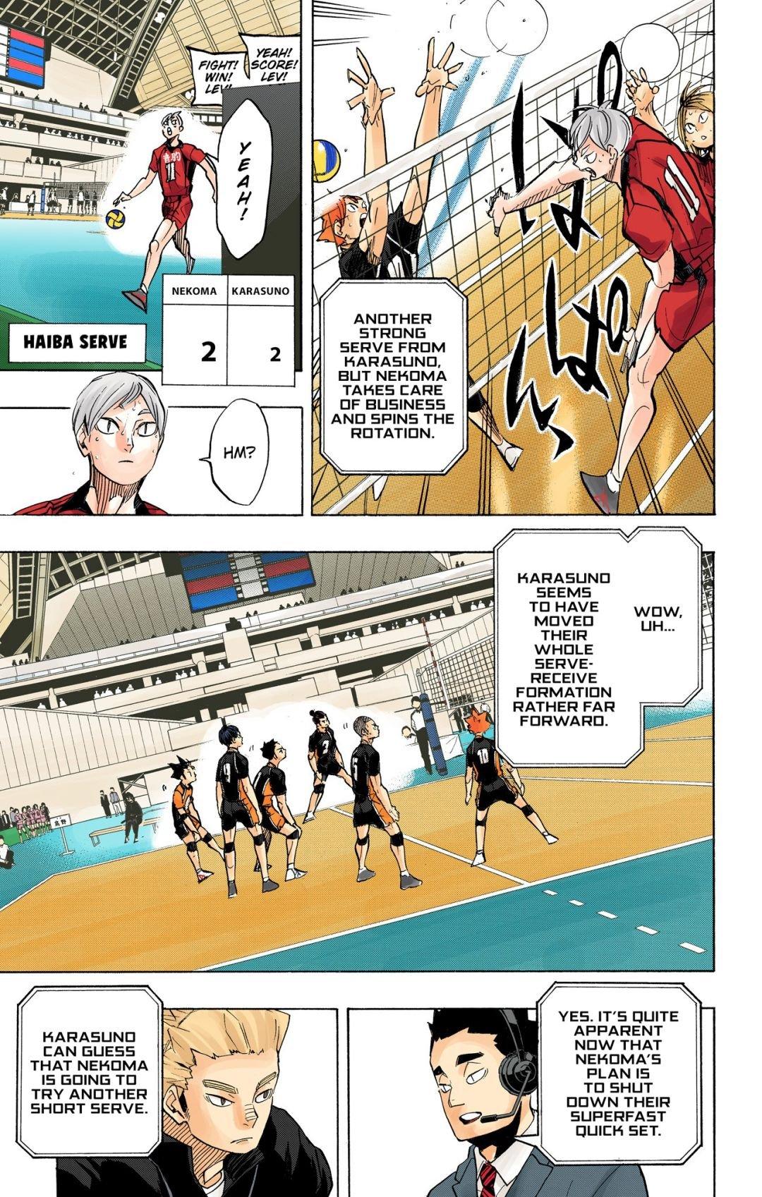 Haikyu!! (Color) Chapter 306