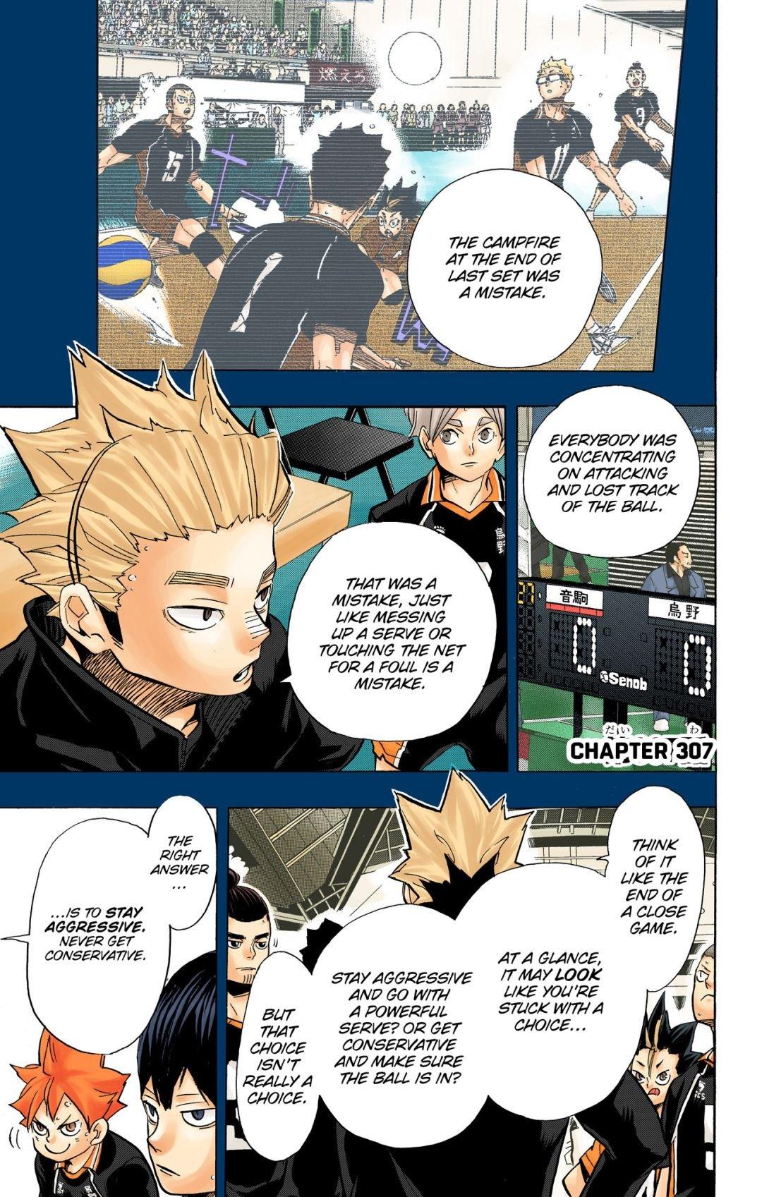 Haikyu!! (Color) Chapter 307