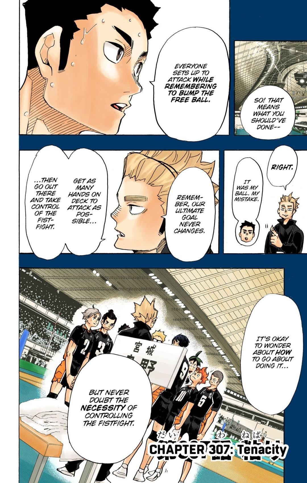 Haikyu!! (Color) Chapter 307
