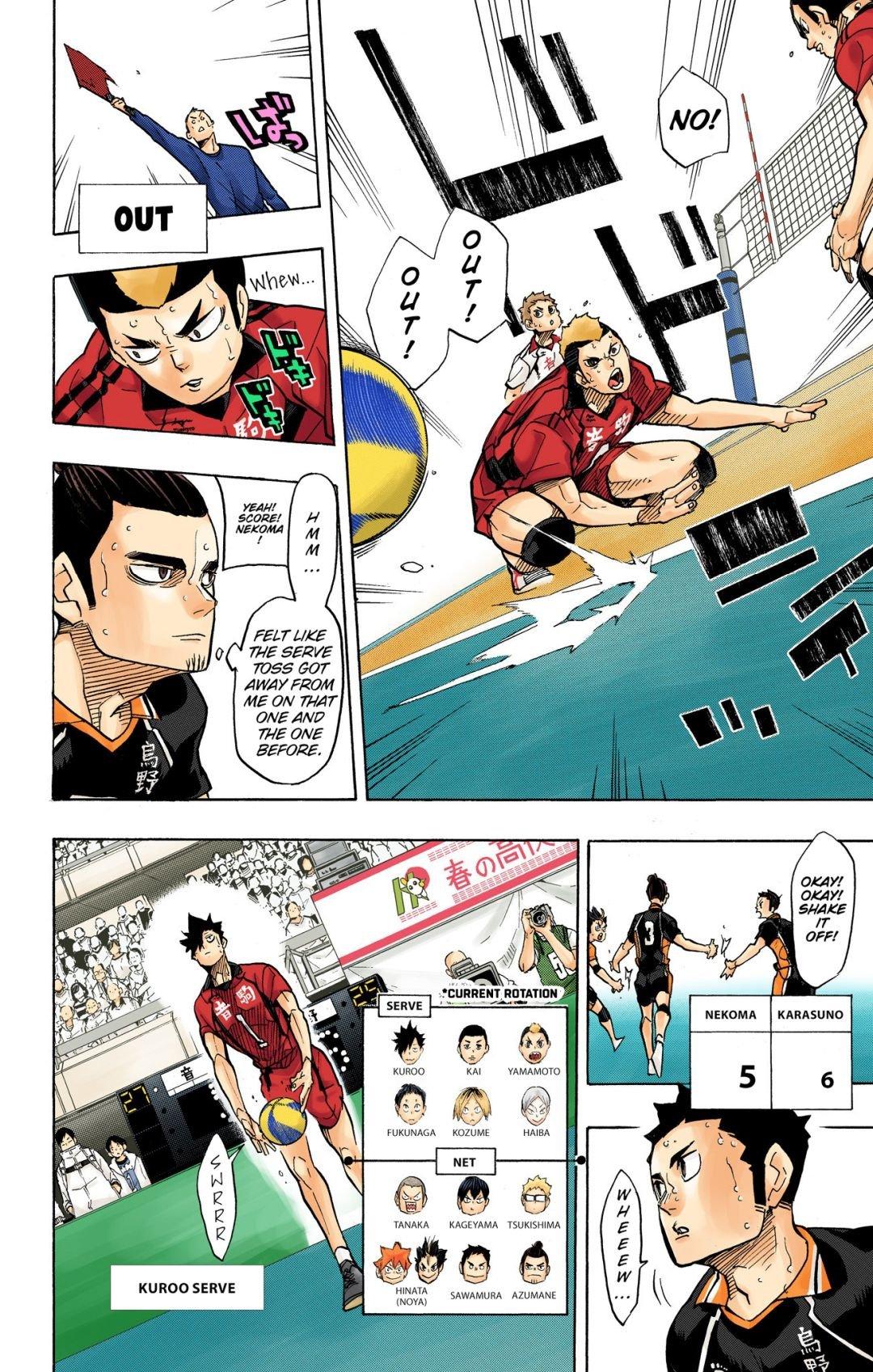 Haikyu!! (Color) Chapter 307