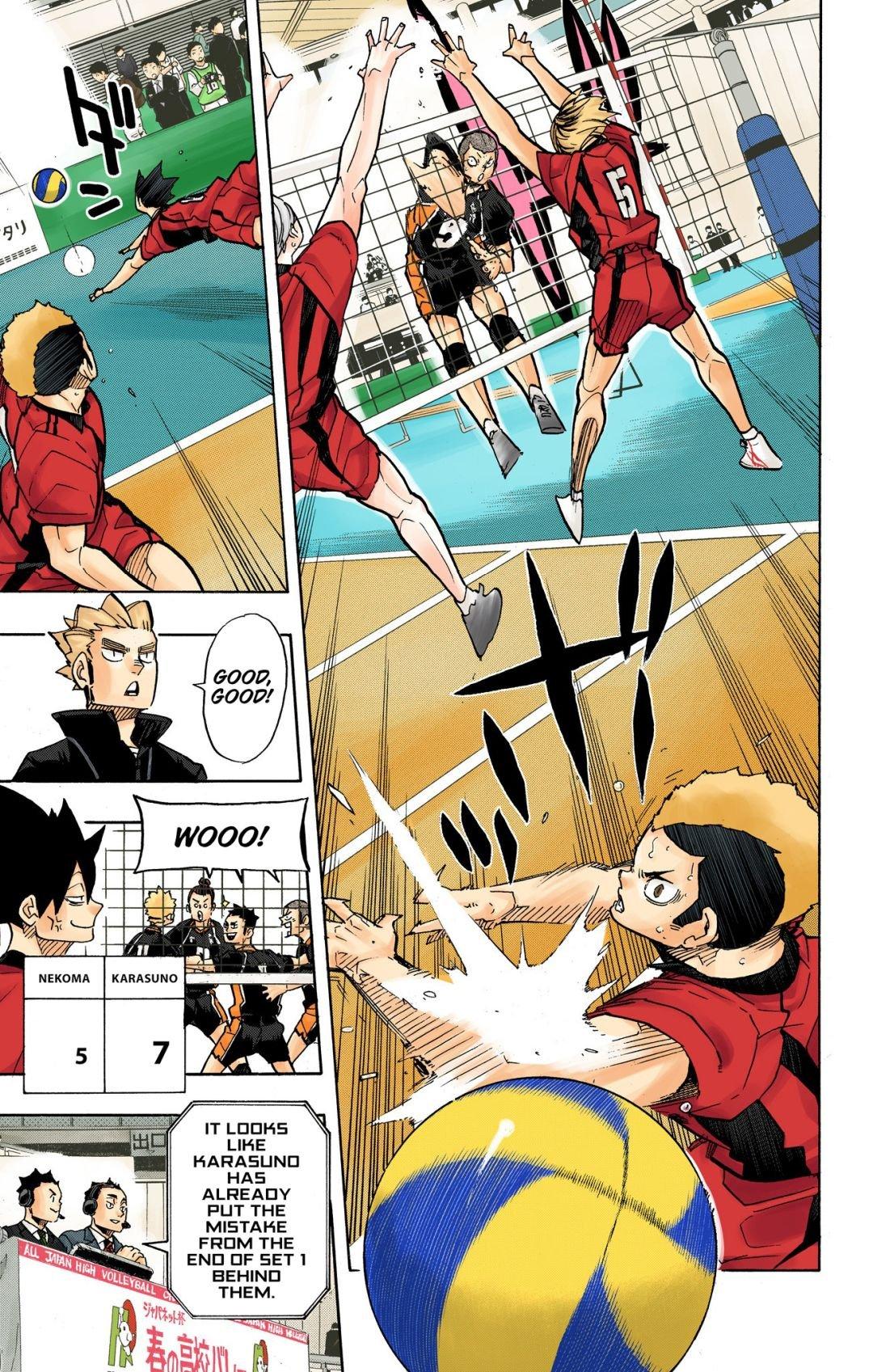 Haikyu!! (Color) Chapter 307