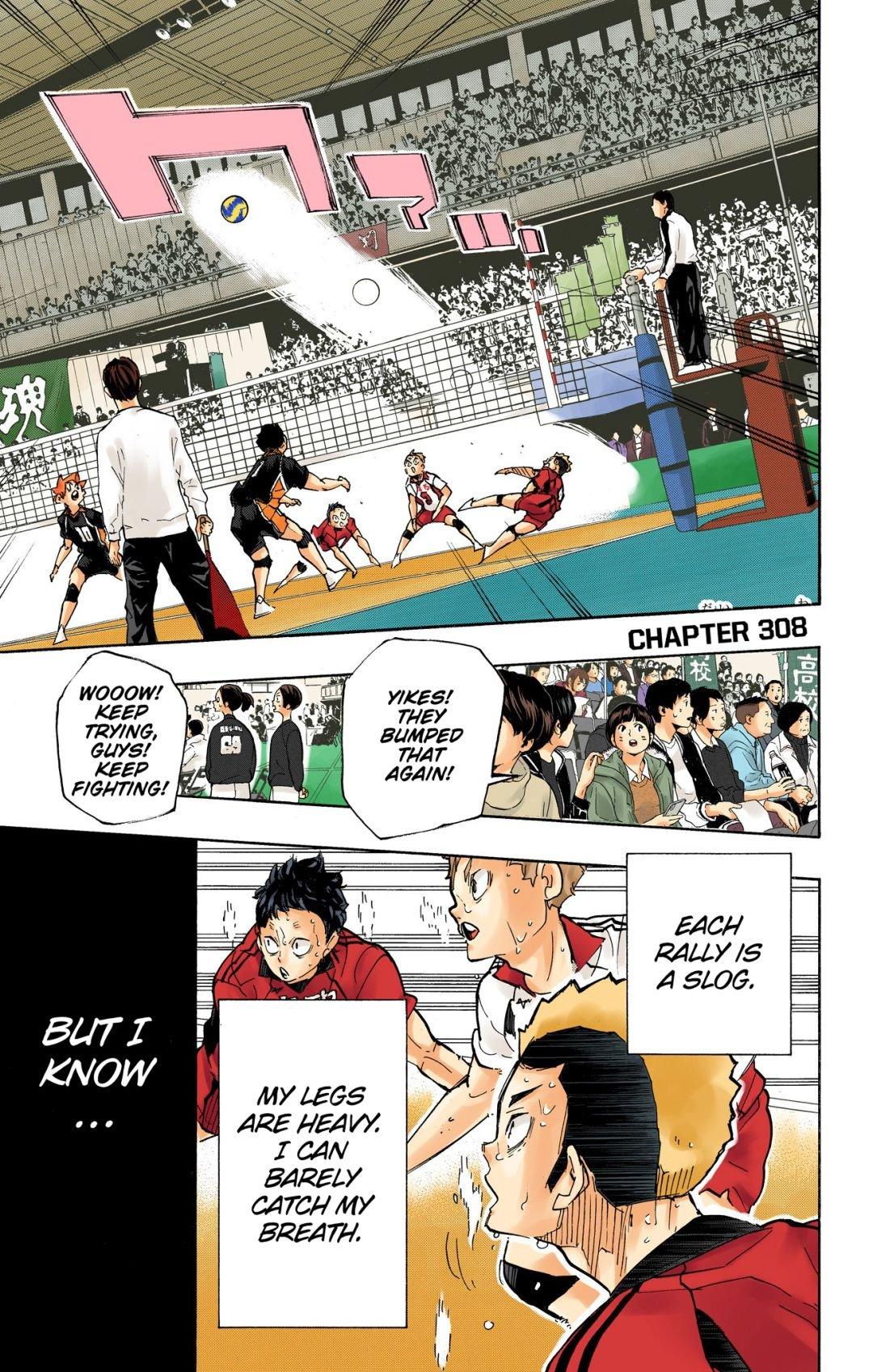 Haikyu!! (Color) Chapter 308