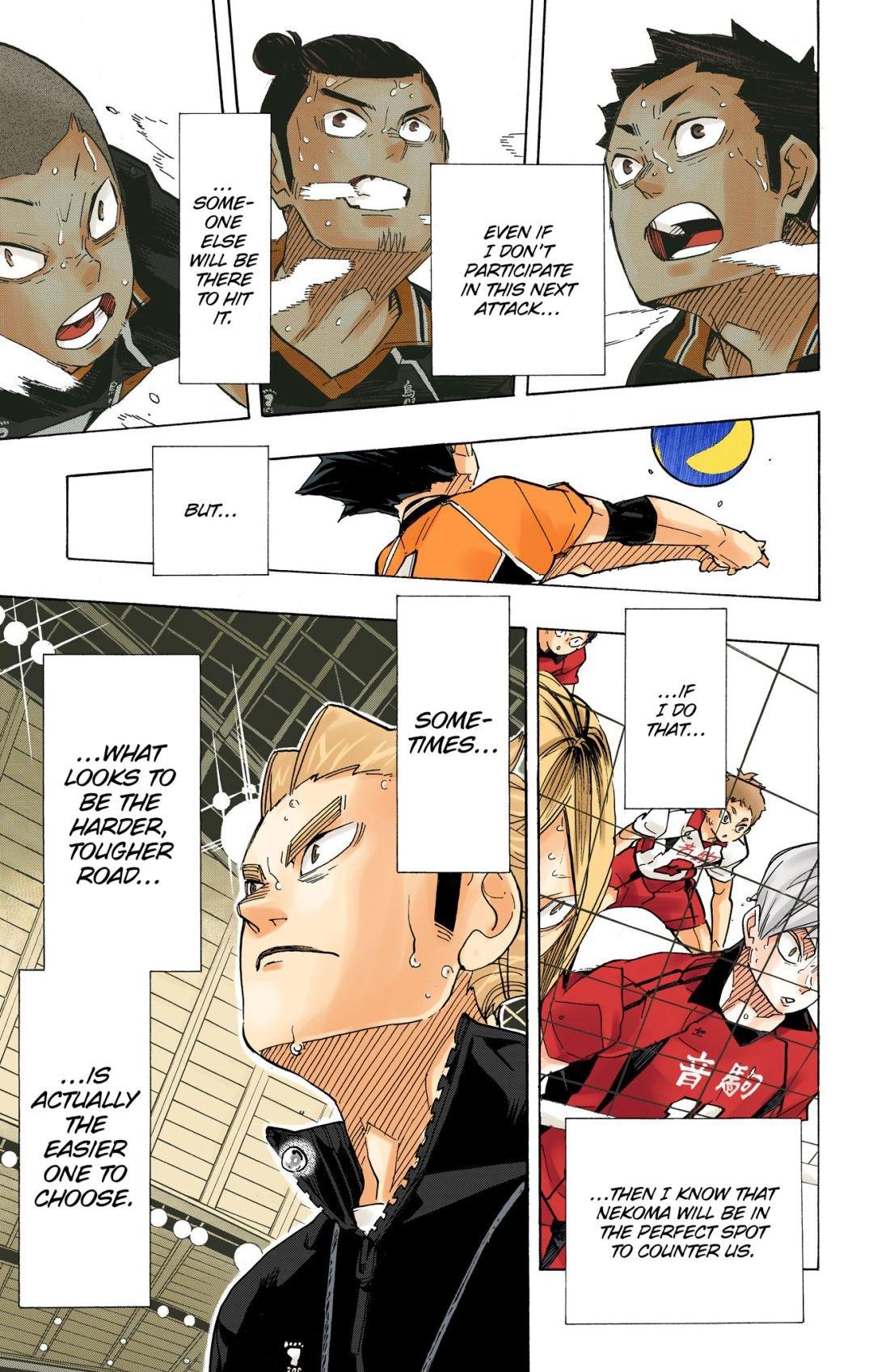 Haikyu!! (Color) Chapter 308