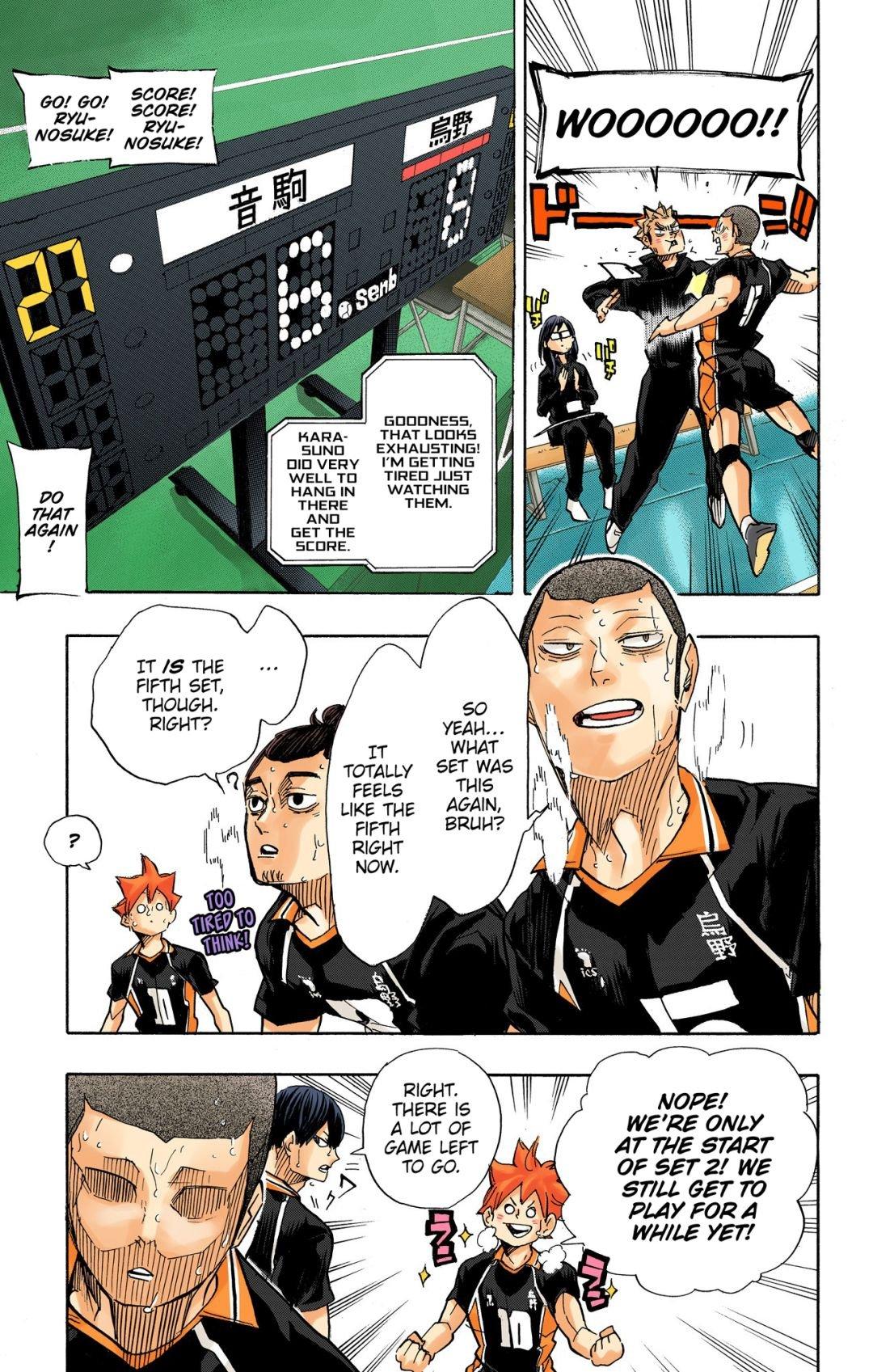Haikyu!! (Color) Chapter 308