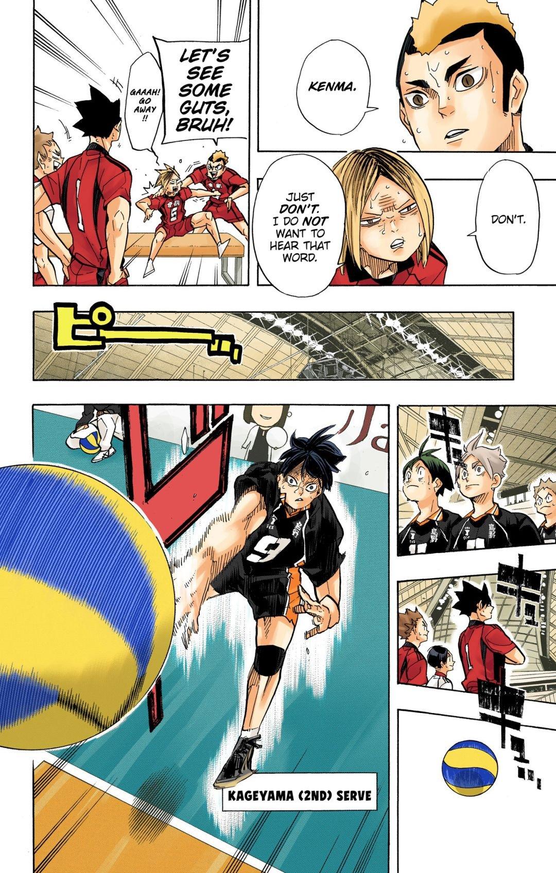 Haikyu!! (Color) Chapter 308