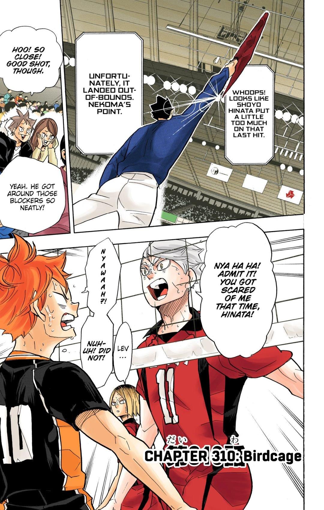 Haikyu!! (Color) Chapter 310