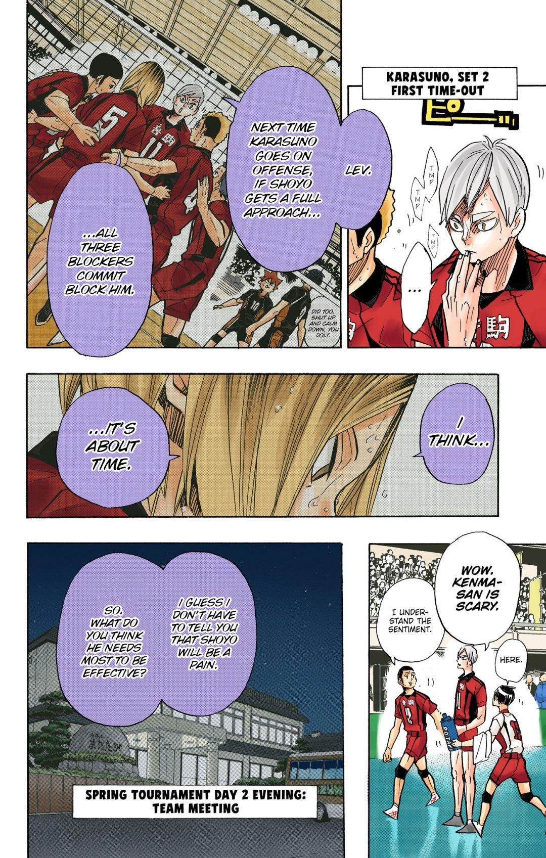 Haikyu!! (Color) Chapter 310