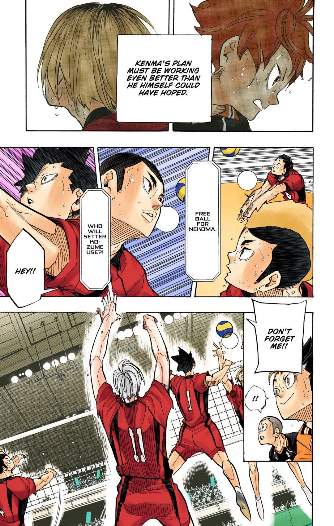 Haikyu!! (Color) Chapter 311