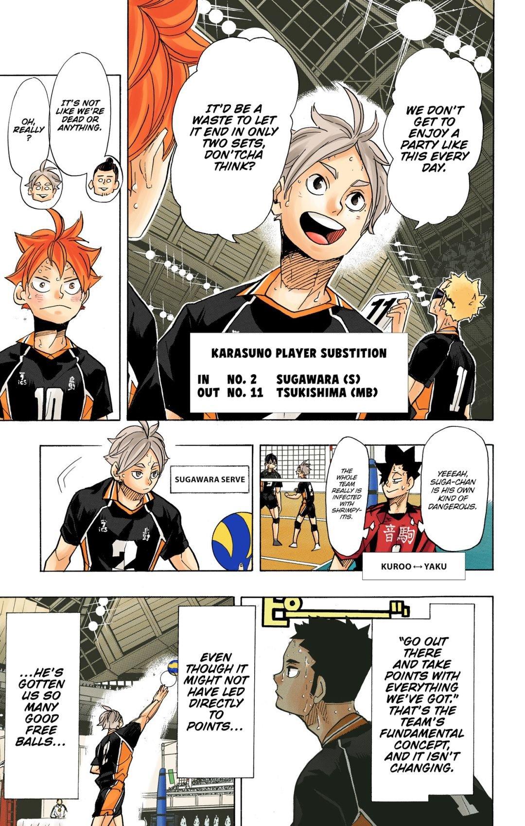 Haikyu!! (Color) Chapter 313