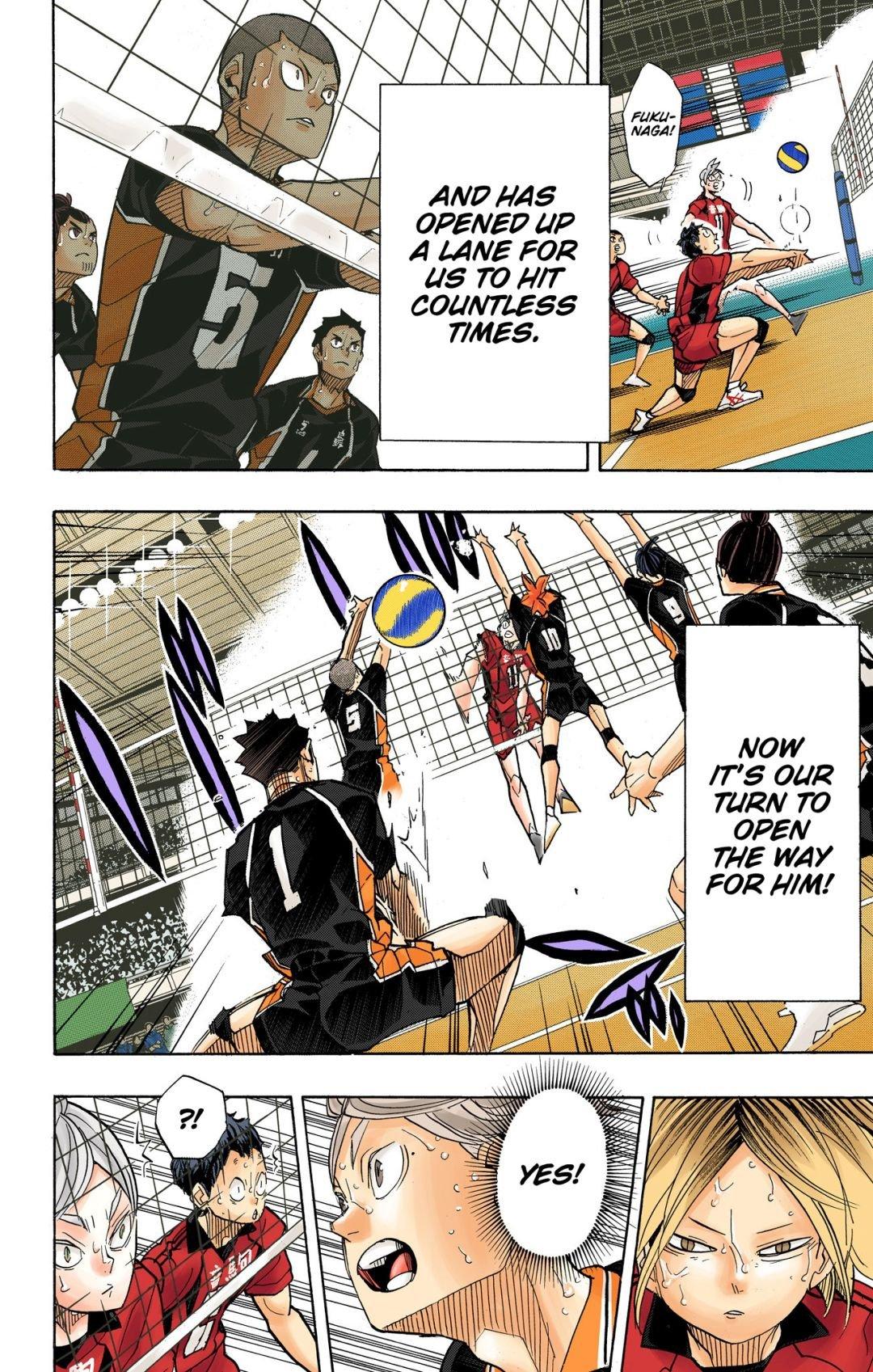 Haikyu!! (Color) Chapter 313