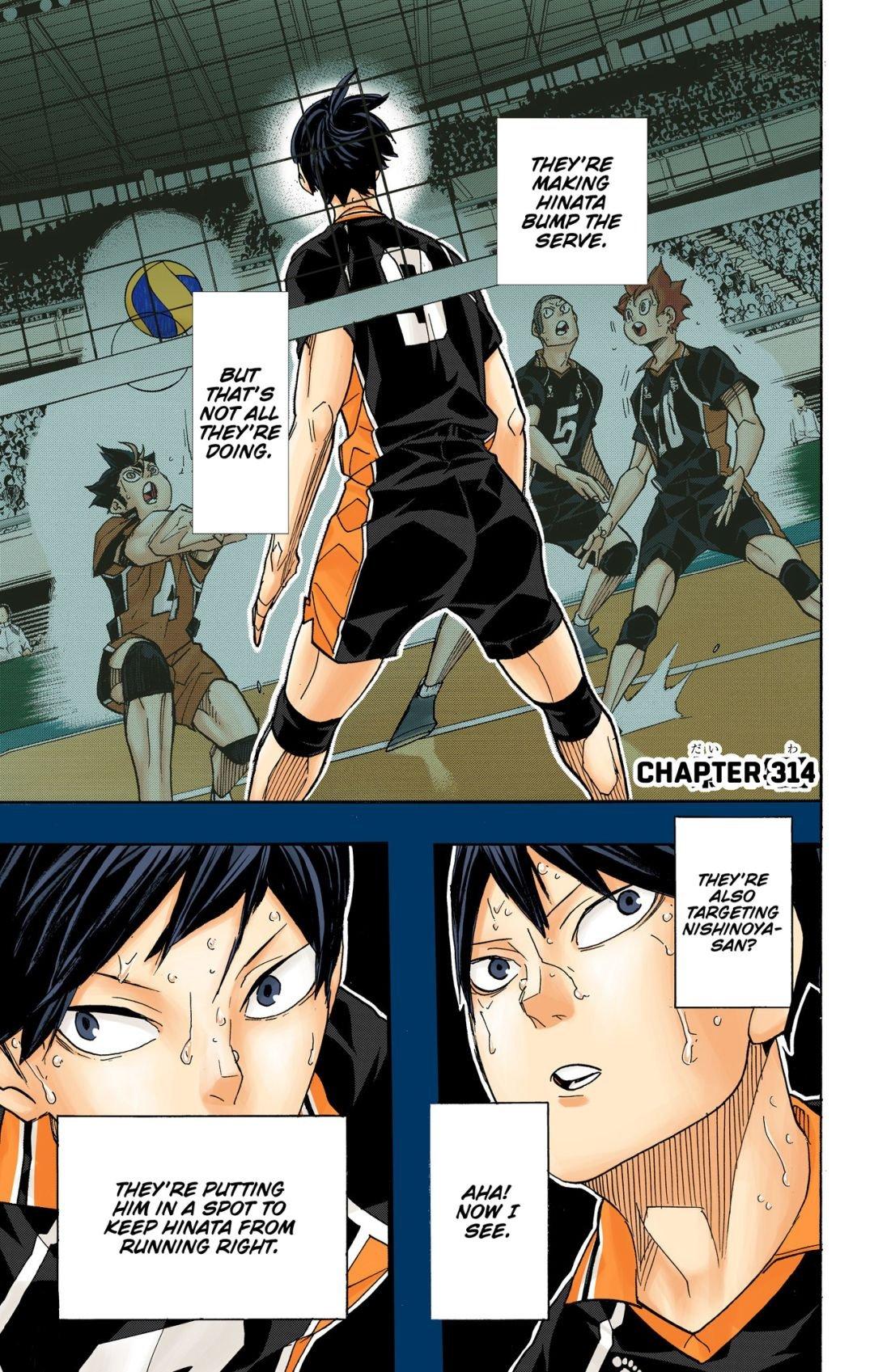 Haikyu!! (Color) Chapter 314