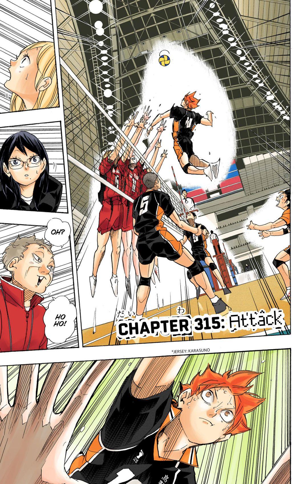 Haikyu!! (Color) Chapter 315