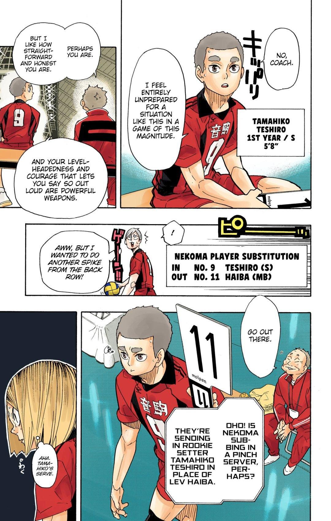 Haikyu!! (Color) Chapter 316