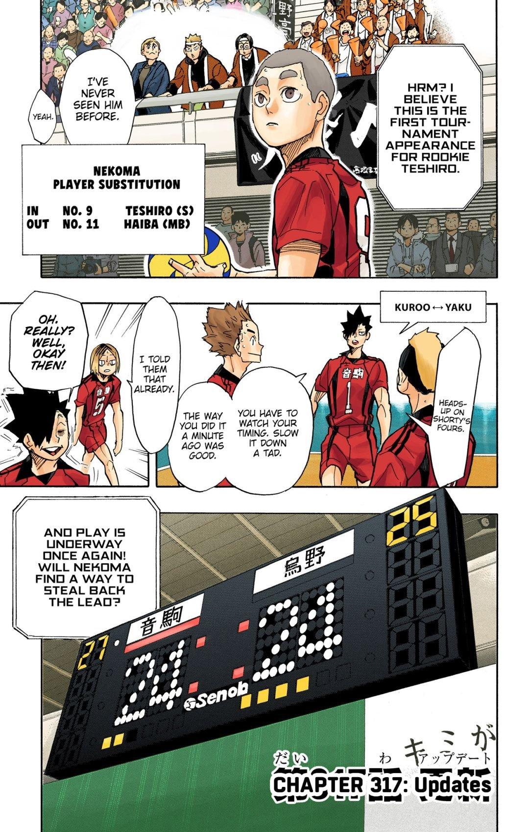 Haikyu!! (Color) Chapter 317