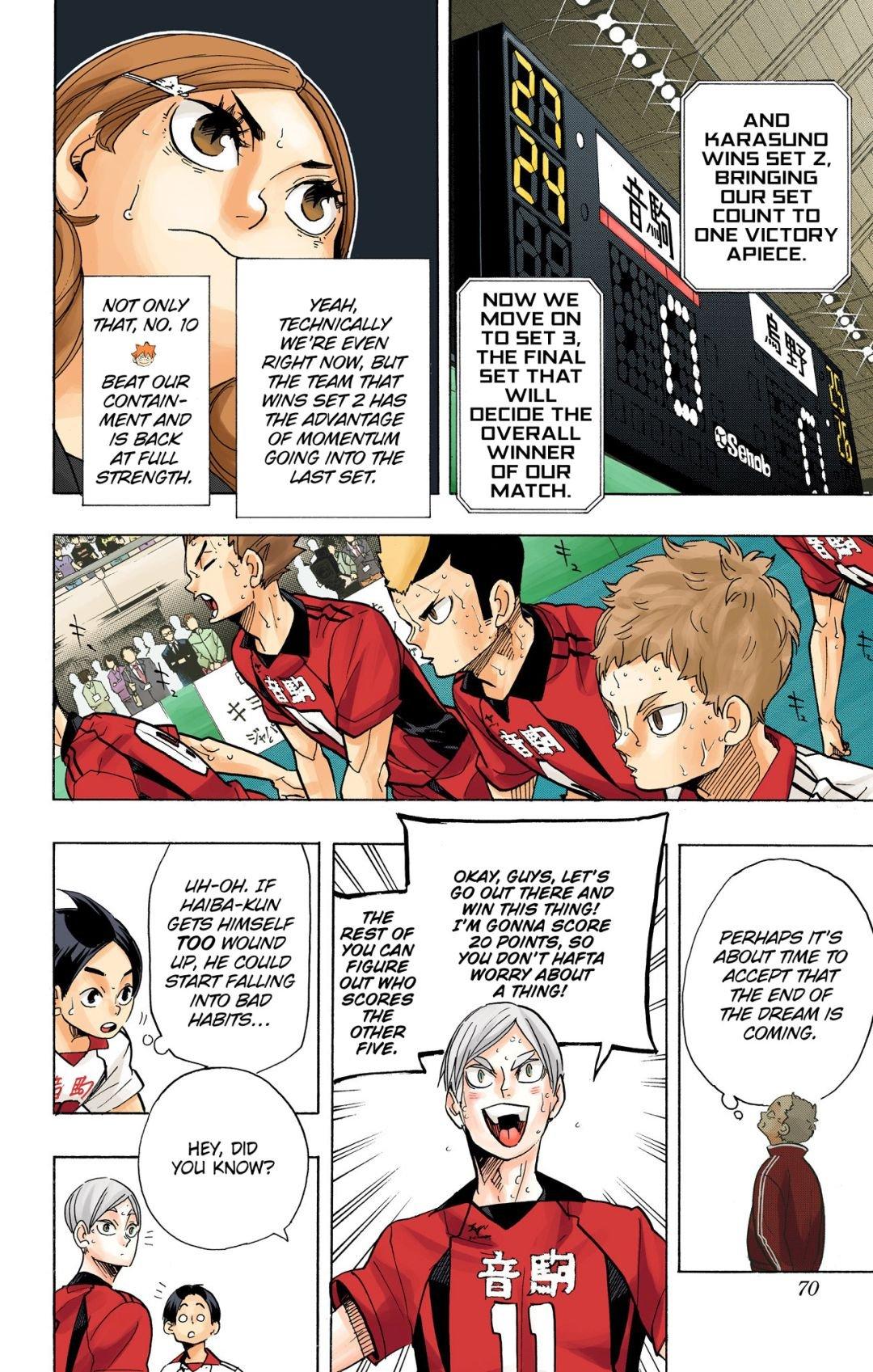 Haikyu!! (Color) Chapter 318