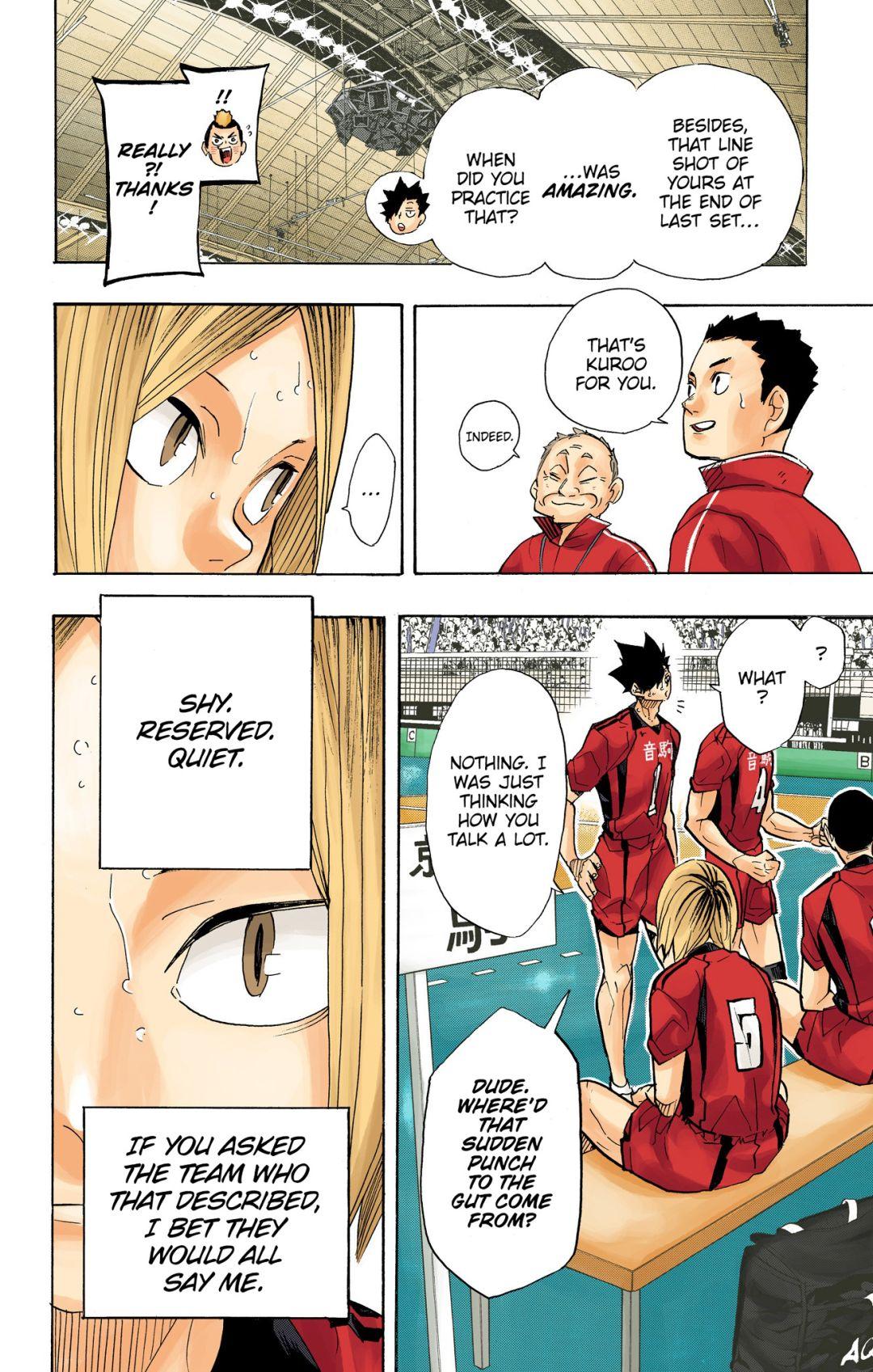 Haikyu!! (Color) Chapter 318