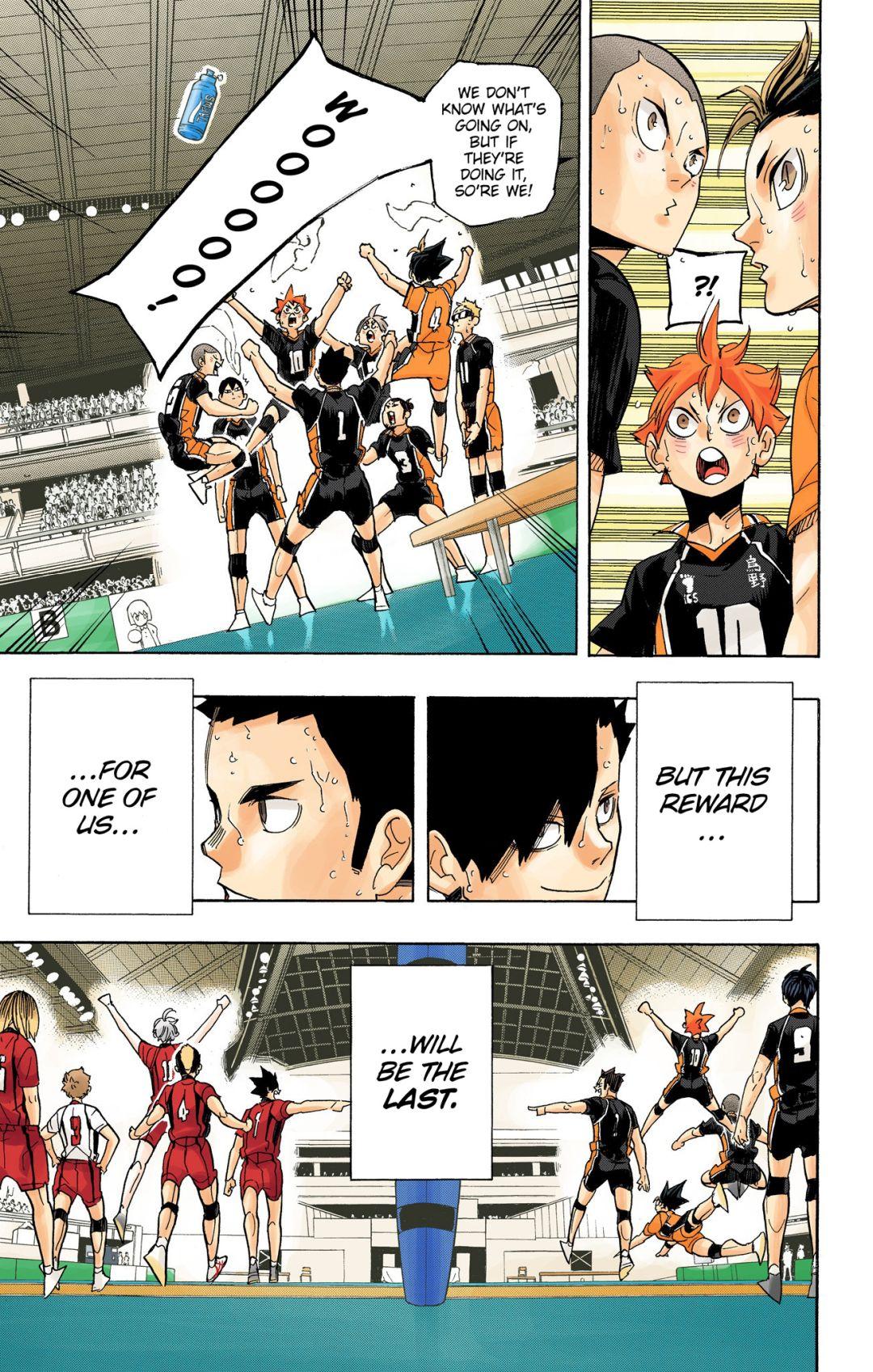 Haikyu!! (Color) Chapter 318