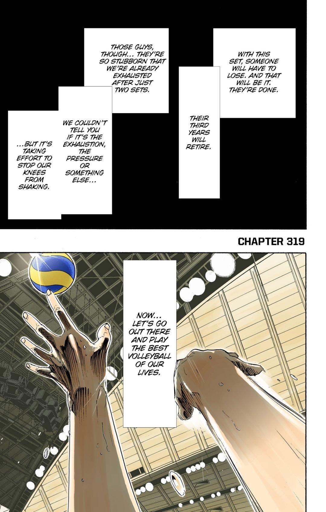 Haikyu!! (Color) Chapter 319