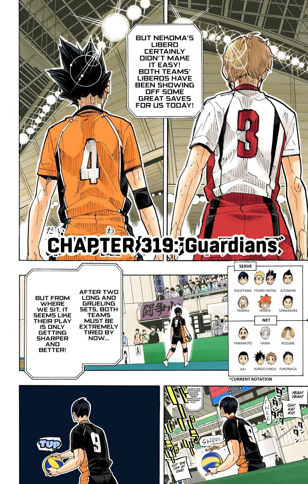 Haikyu!! (Color) Chapter 319