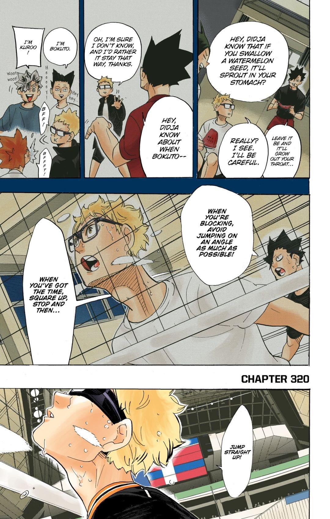 Haikyu!! (Color) Chapter 320