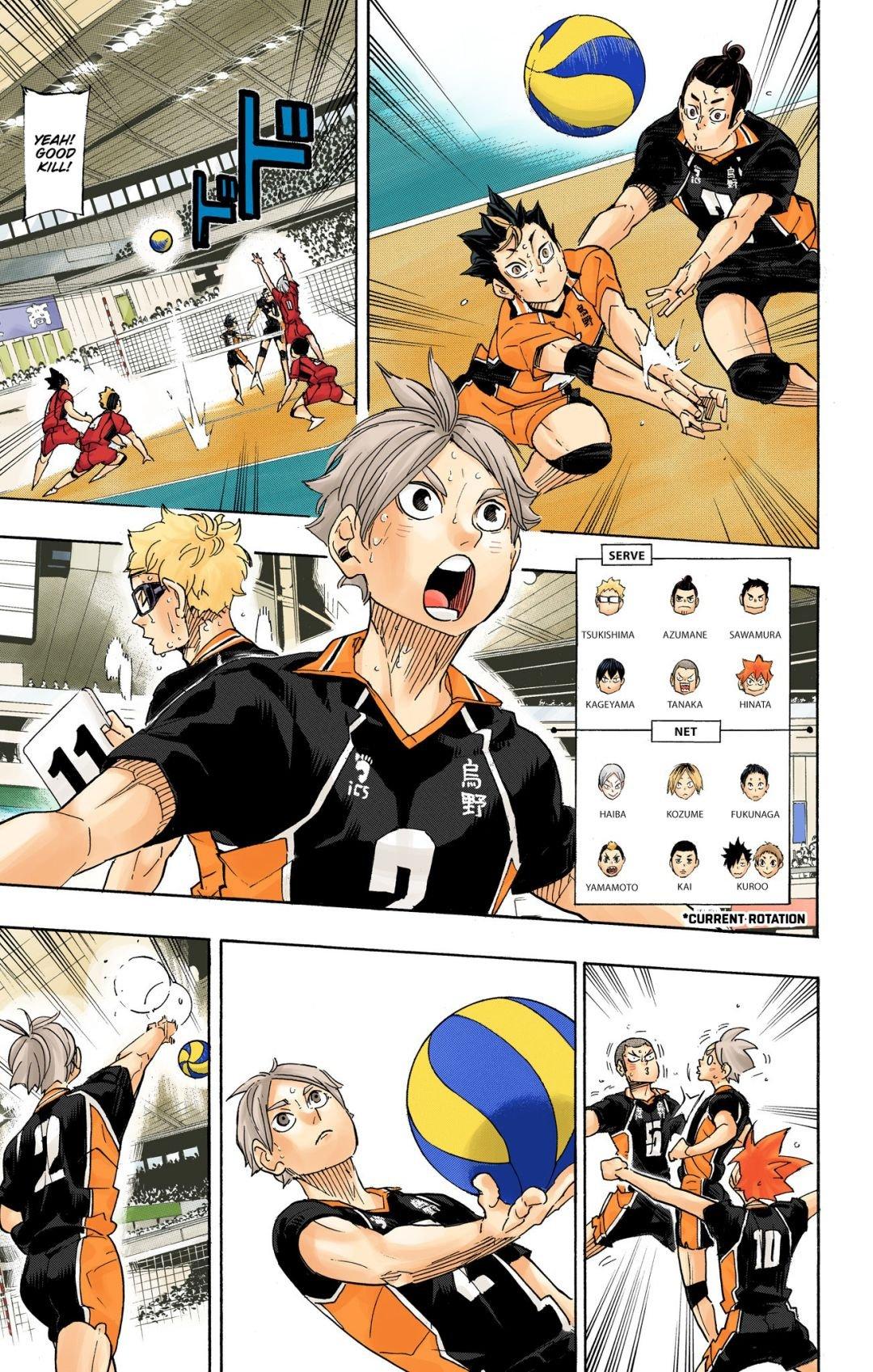 Haikyu!! (Color) Chapter 321