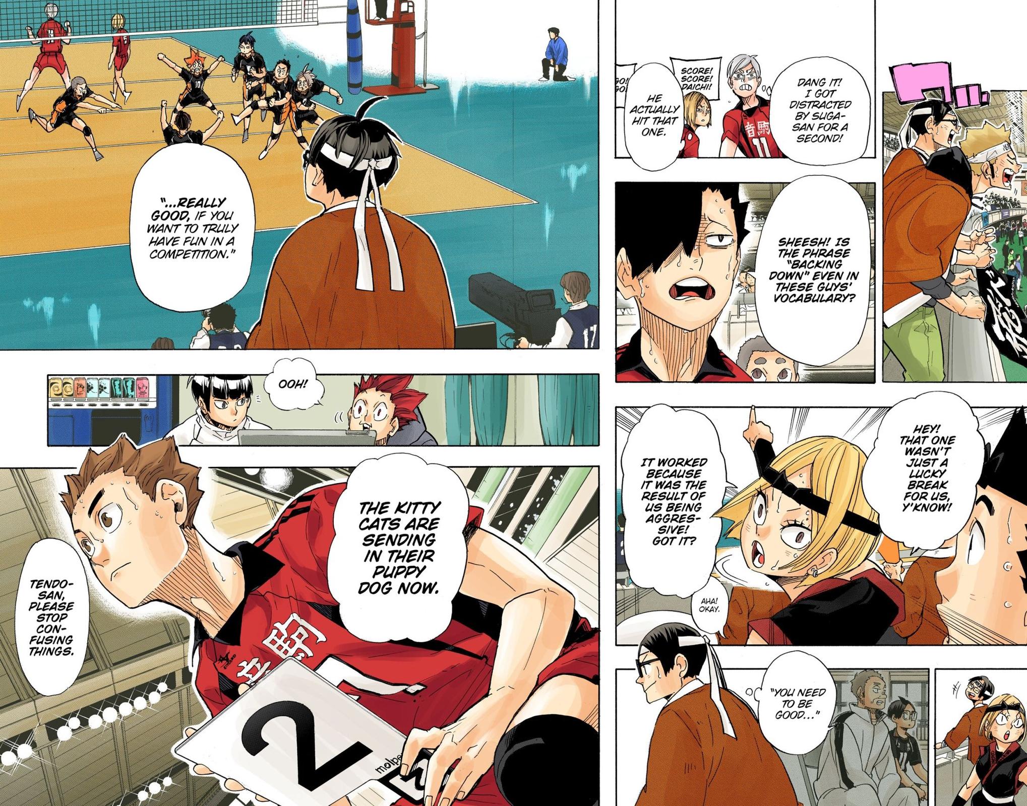 Haikyu!! (Color) Chapter 321
