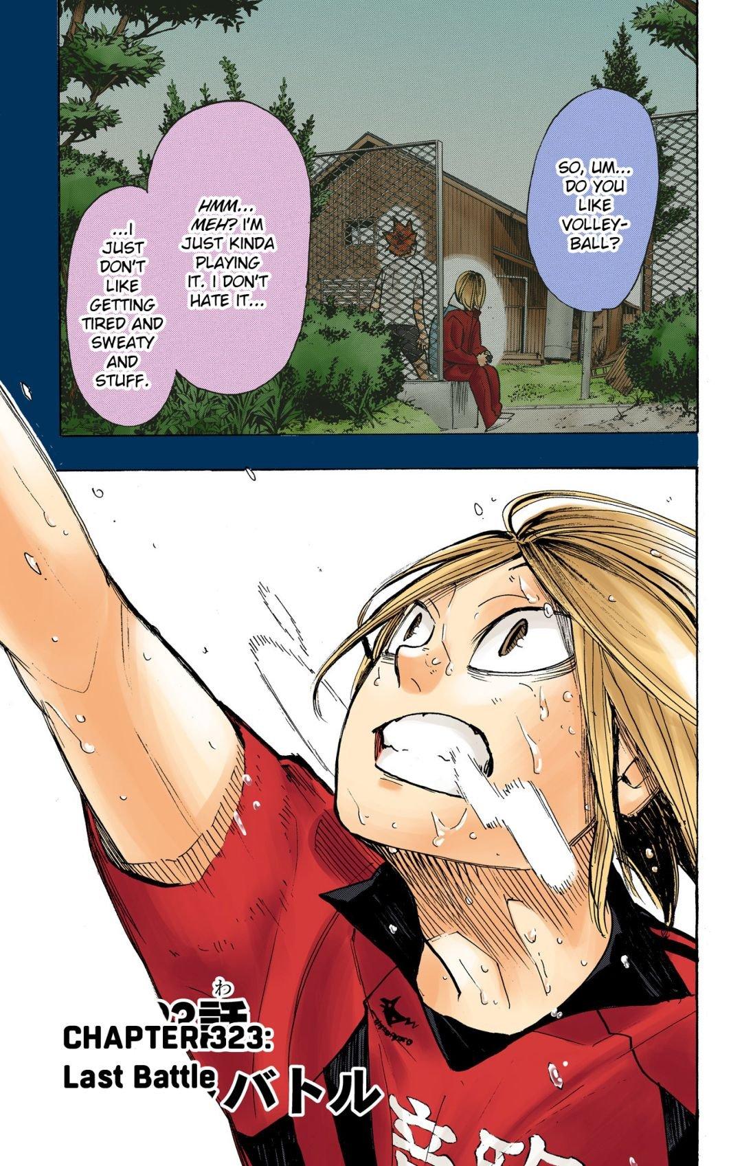 Haikyu!! (Color) Chapter 323