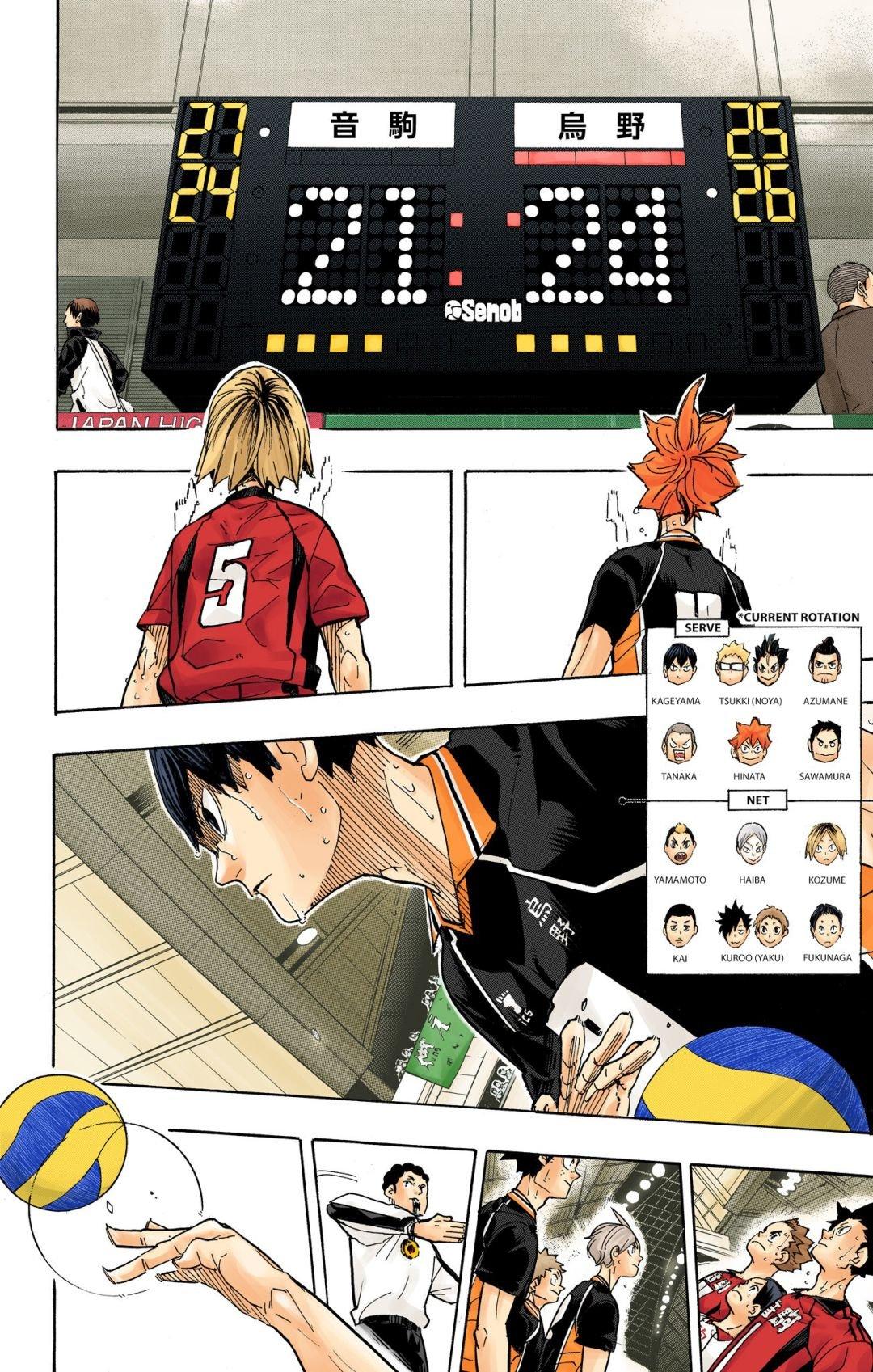 Haikyu!! (Color) Chapter 323