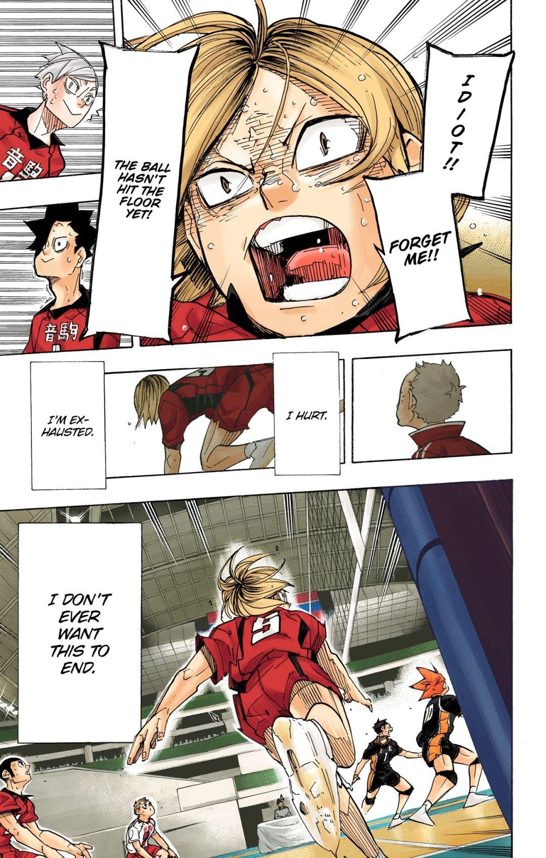 Haikyu!! (Color) Chapter 323