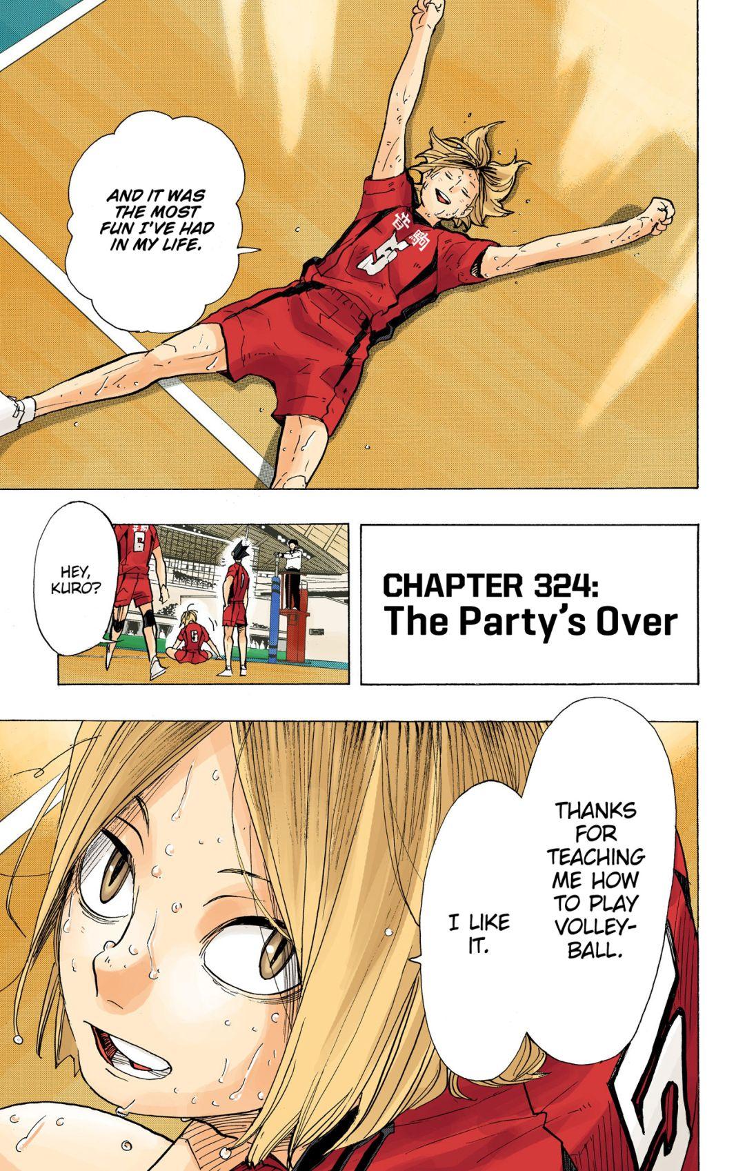 Haikyu!! (Color) Chapter 324