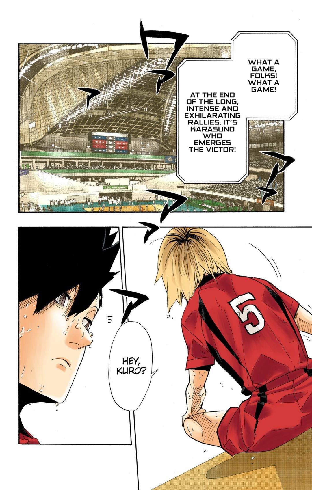 Haikyu!! (Color) Chapter 325