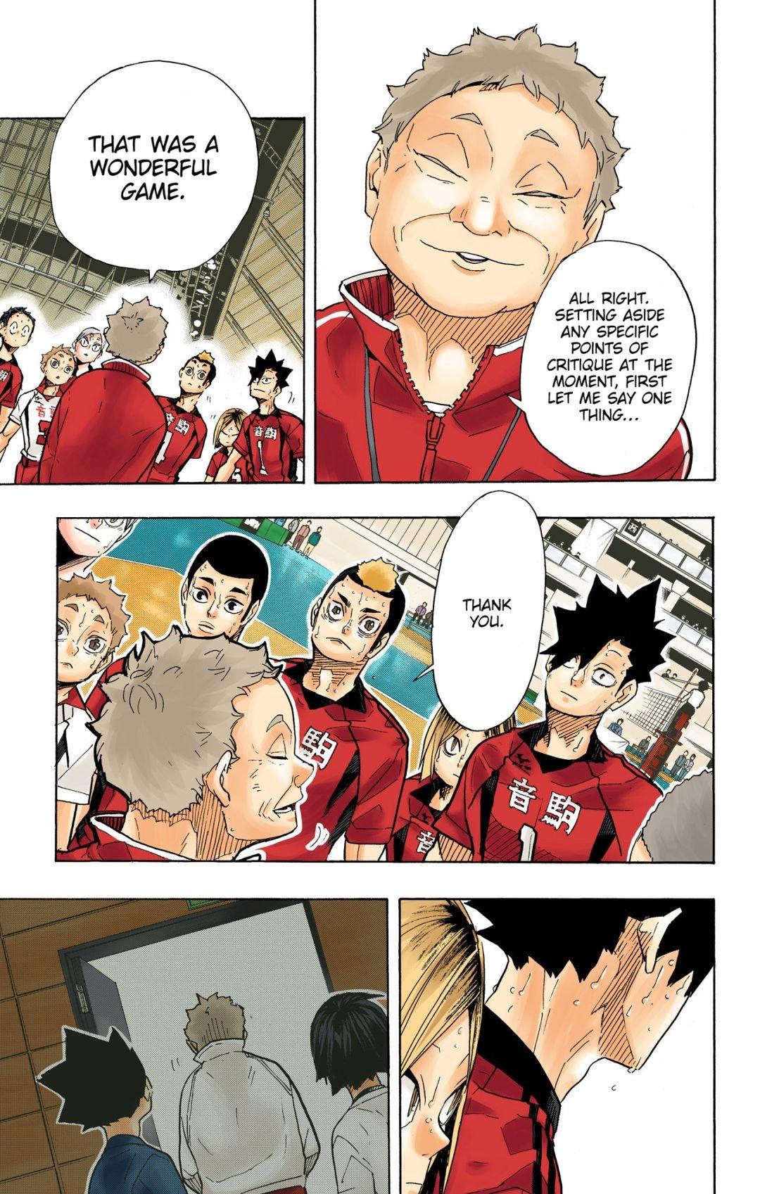 Haikyu!! (Color) Chapter 325