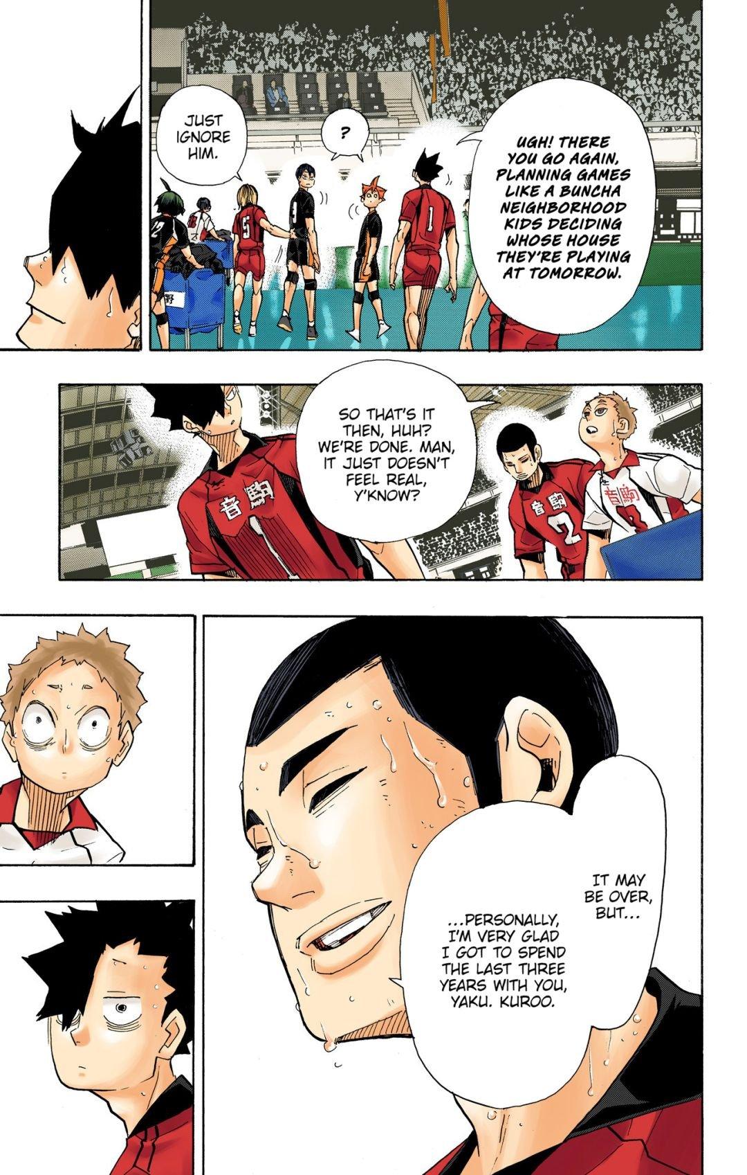 Haikyu!! (Color) Chapter 325