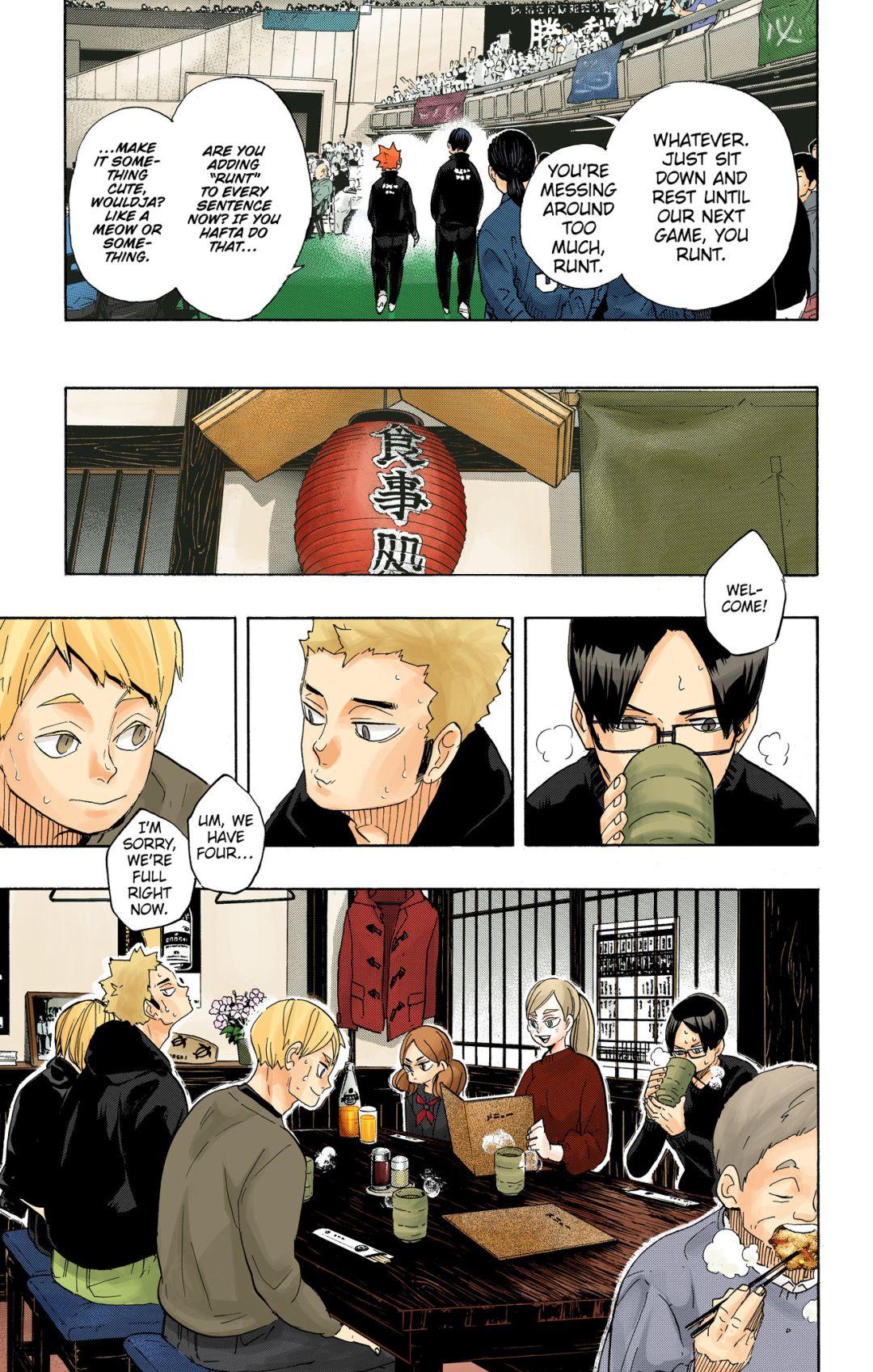 Haikyu!! (Color) Chapter 327