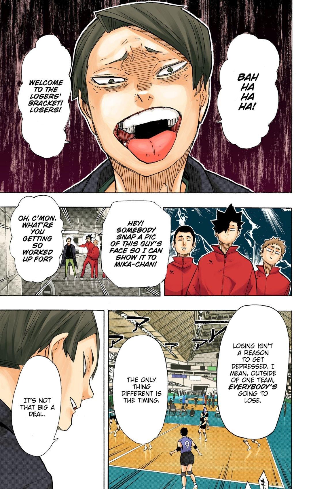 Haikyu!! (Color) Chapter 327