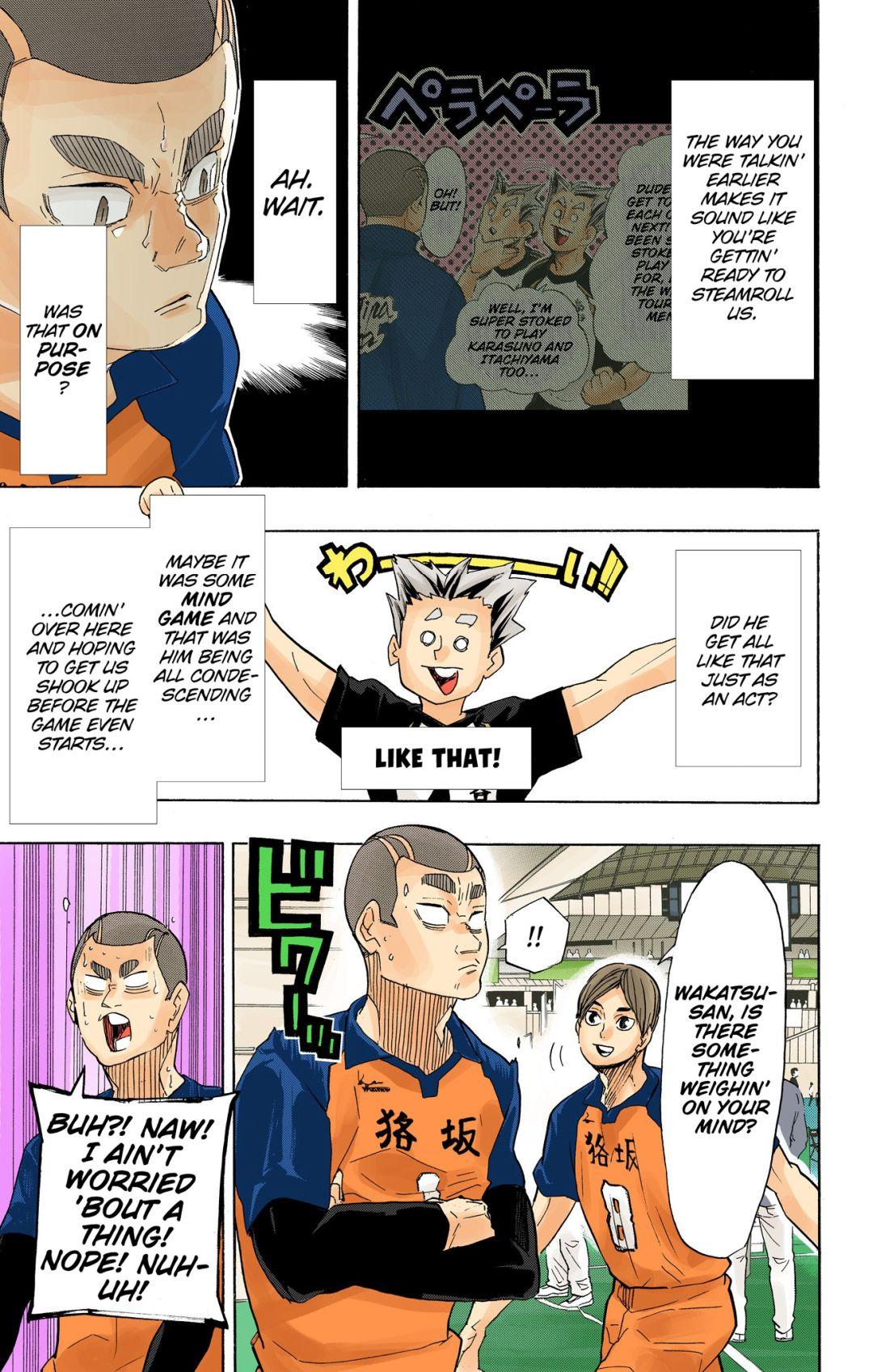 Haikyu!! (Color) Chapter 327