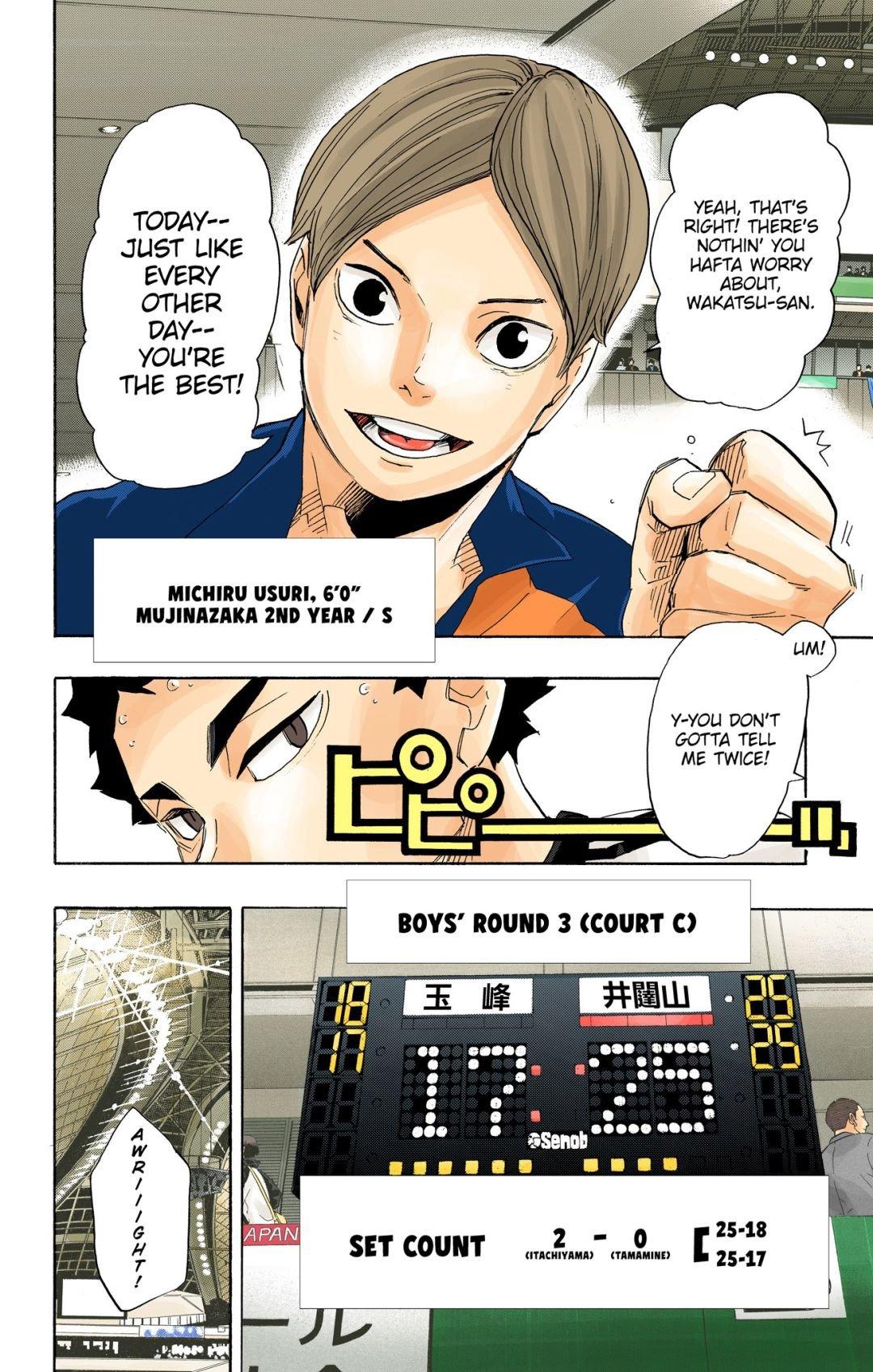 Haikyu!! (Color) Chapter 327