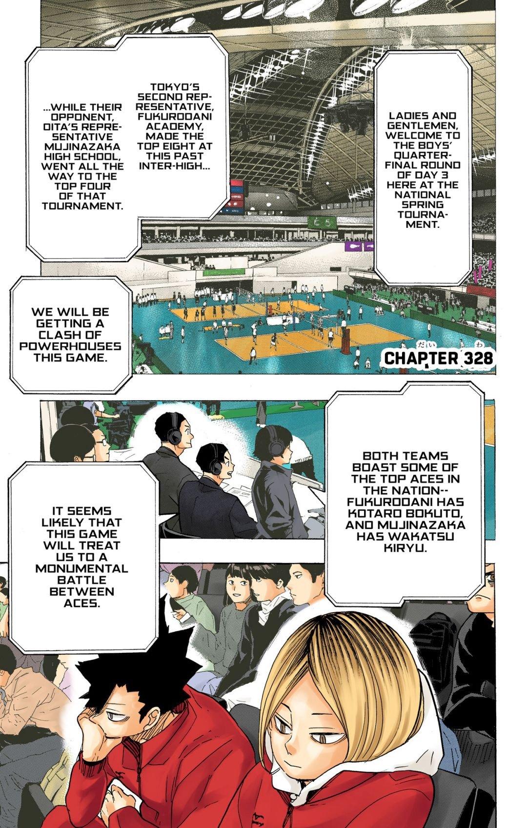 Haikyu!! (Color) Chapter 328