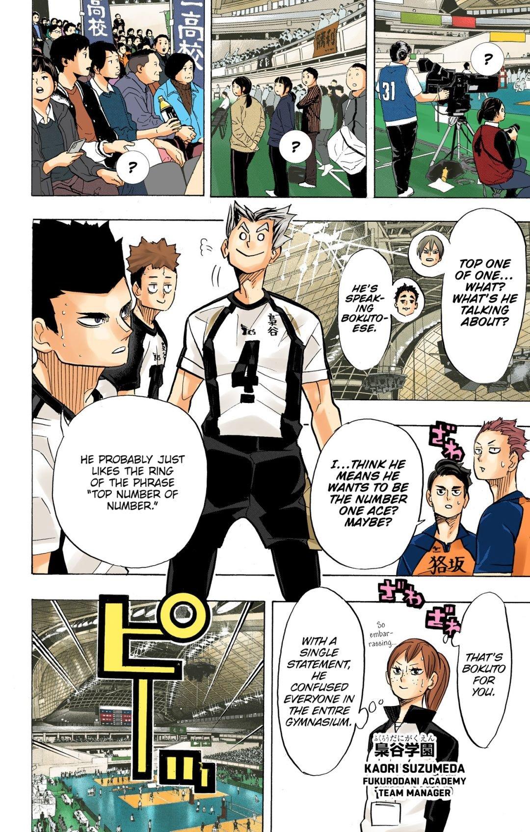 Haikyu!! (Color) Chapter 328