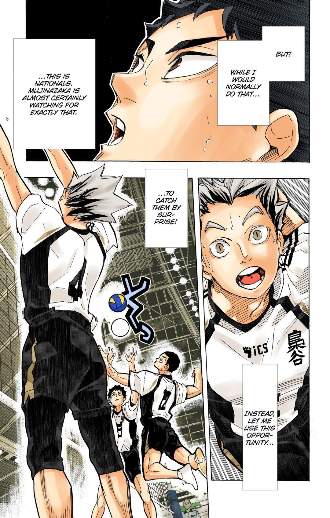 Haikyu!! (Color) Chapter 328