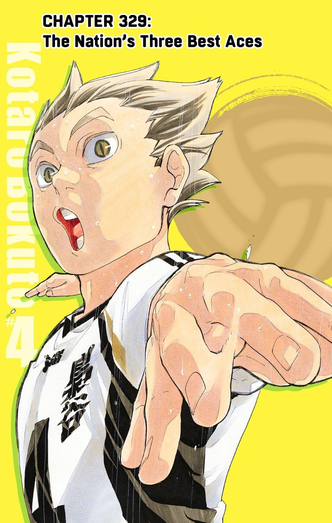 Haikyu!! (Color) Chapter 329