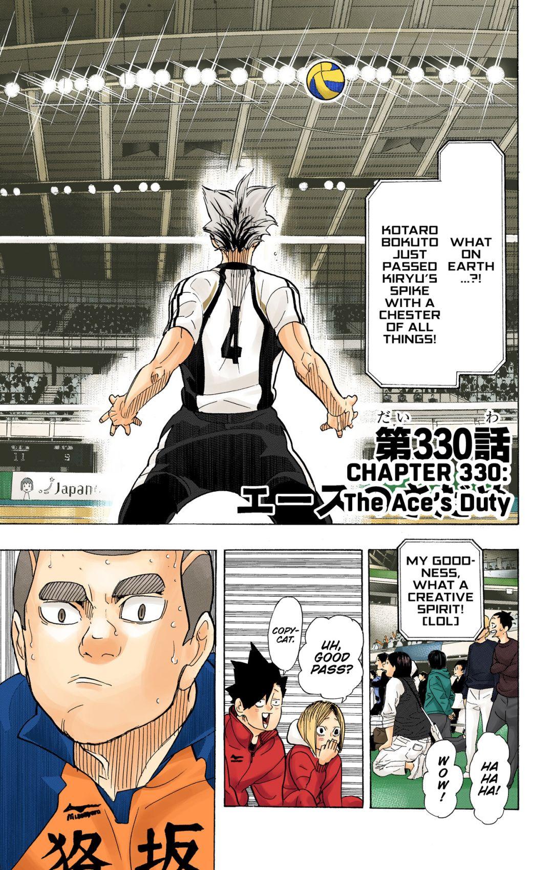 Haikyu!! (Color) Chapter 330