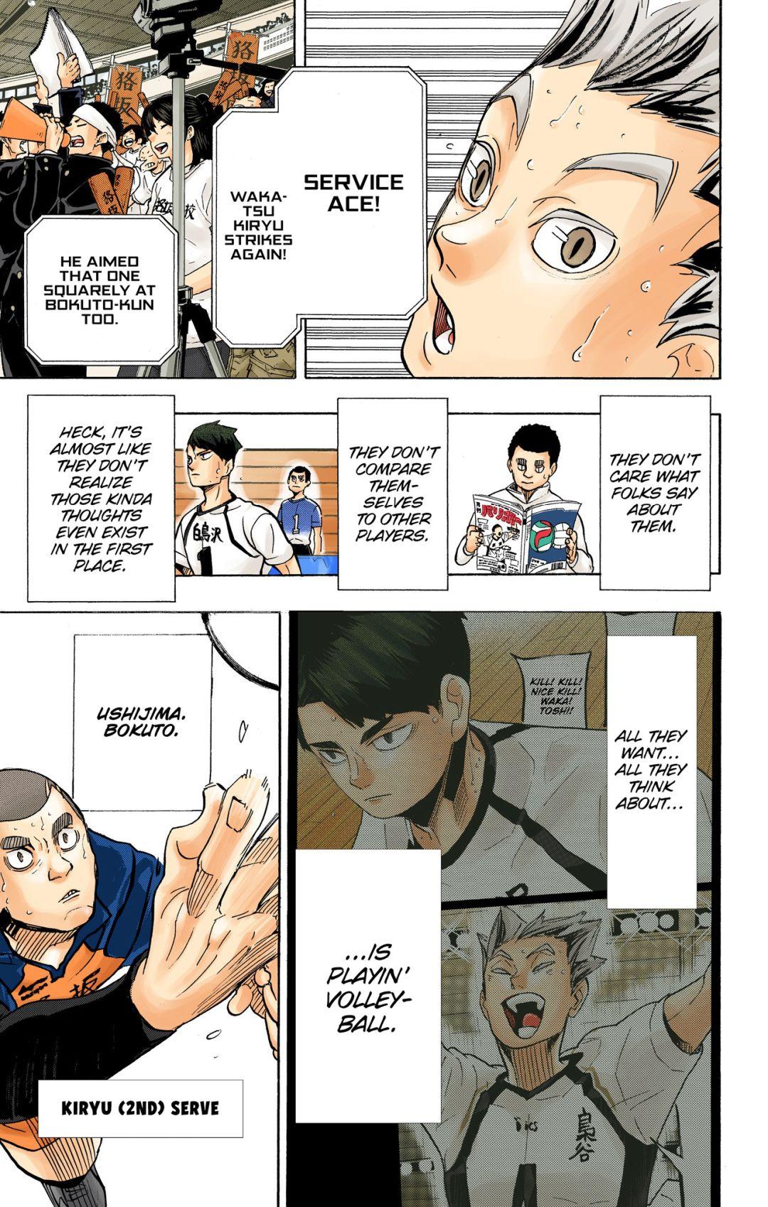 Haikyu!! (Color) Chapter 330