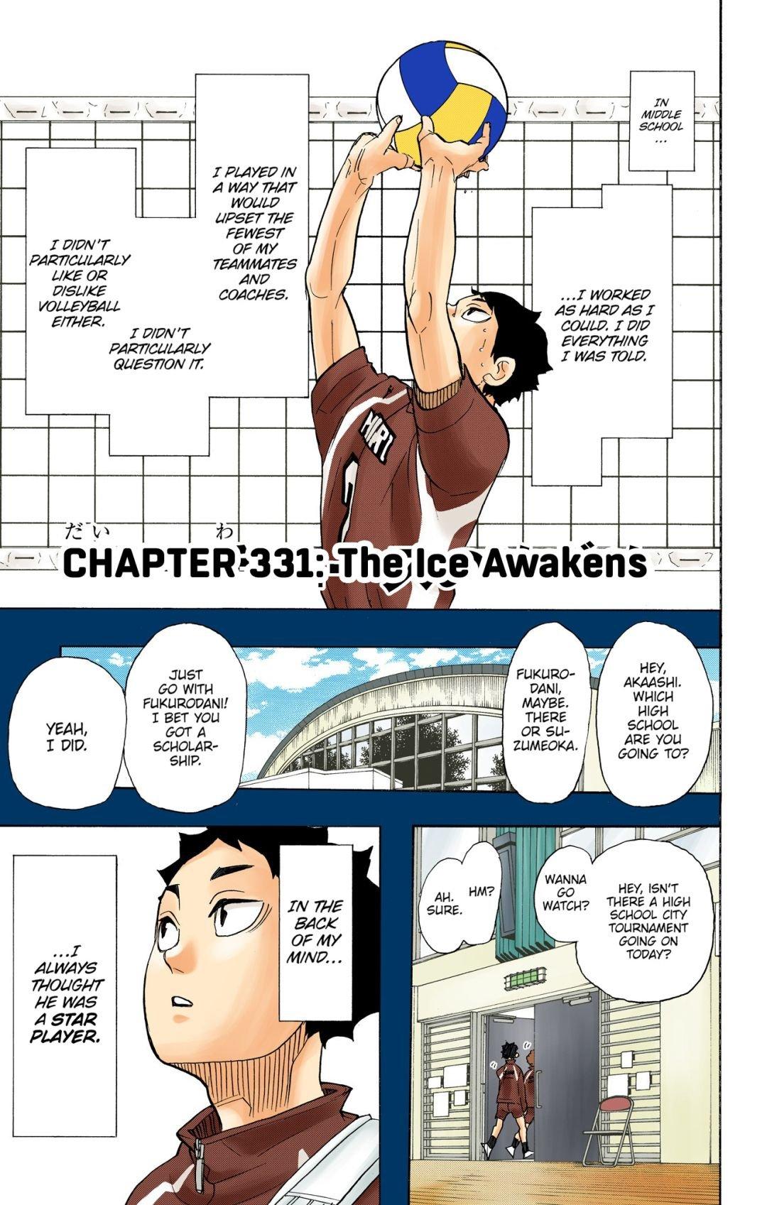 Haikyu!! (Color) Chapter 331