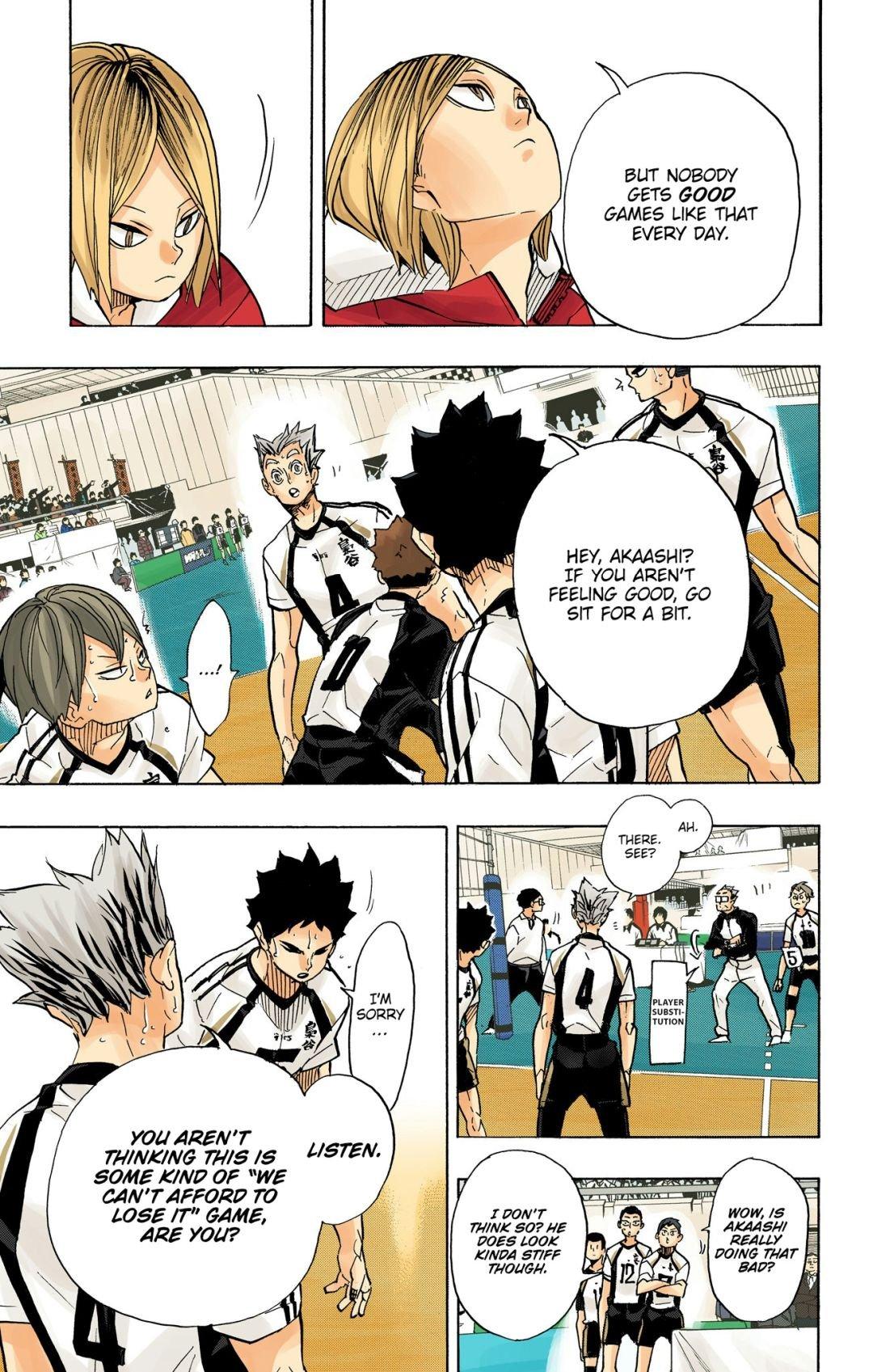 Haikyu!! (Color) Chapter 332